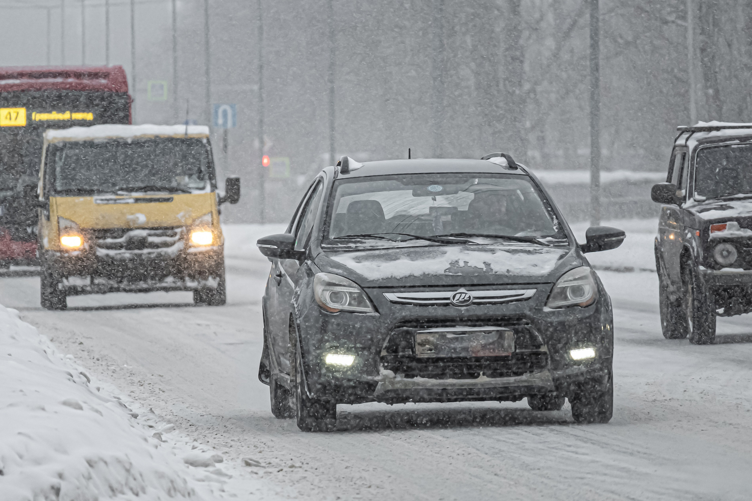 Снегопад. Репортажный фотограф
