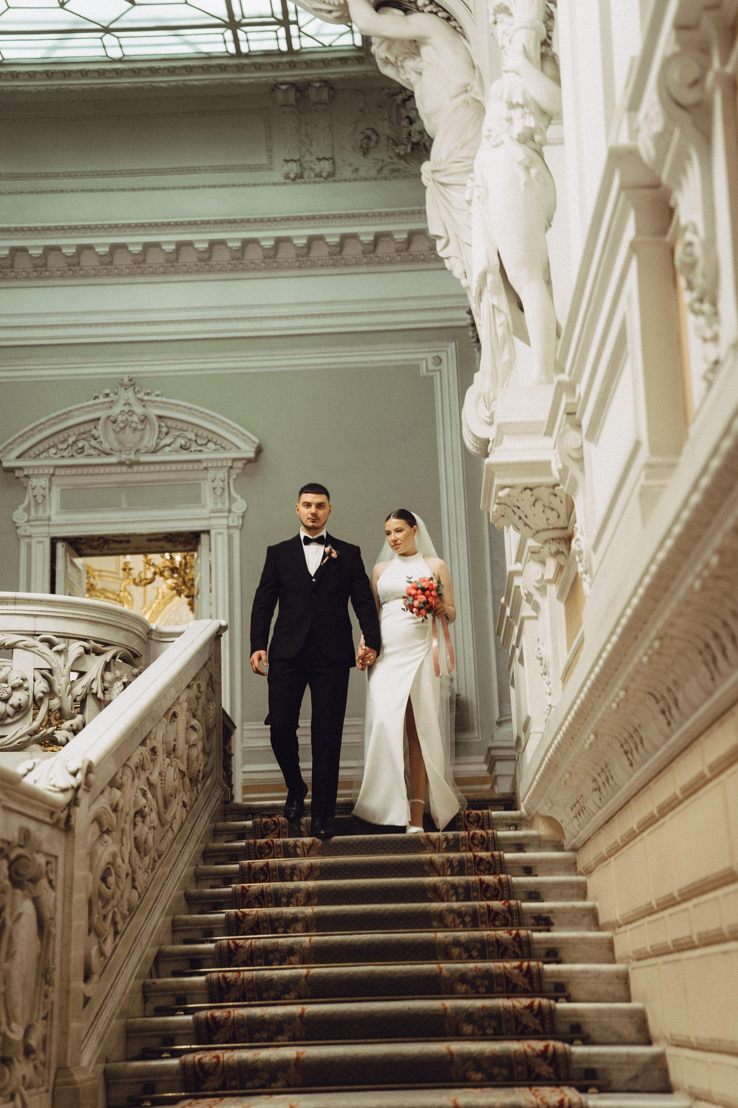 СВАДЕБНАЯ СЬЕМКА В ПЕВОМ ДВОРЦЕ БРАКОСОЧЕТАНИЯ. Профессиональный фотограф, Санкт-Петербург — Виктория Богомолова