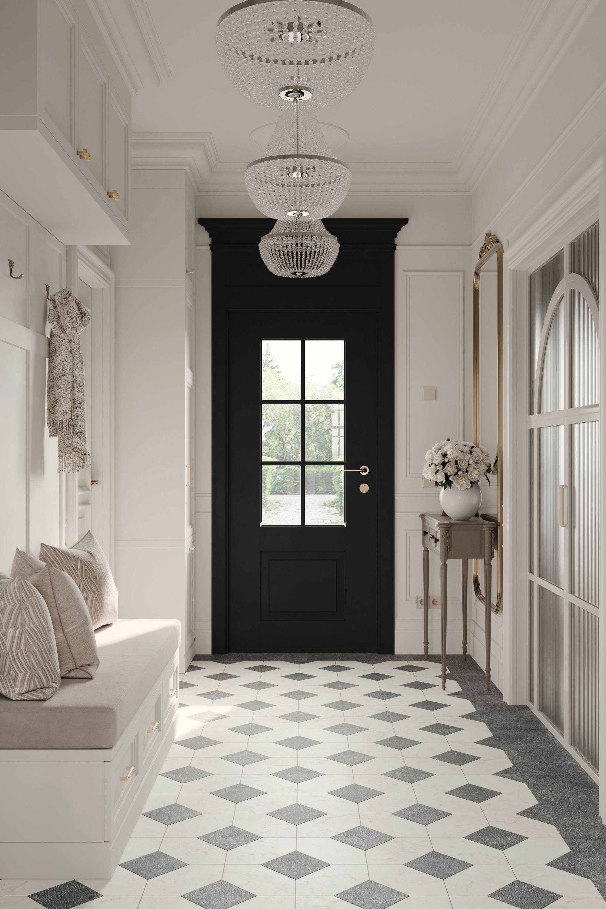 Дом 320 м² для большой семьи в Парижском стиле🤍