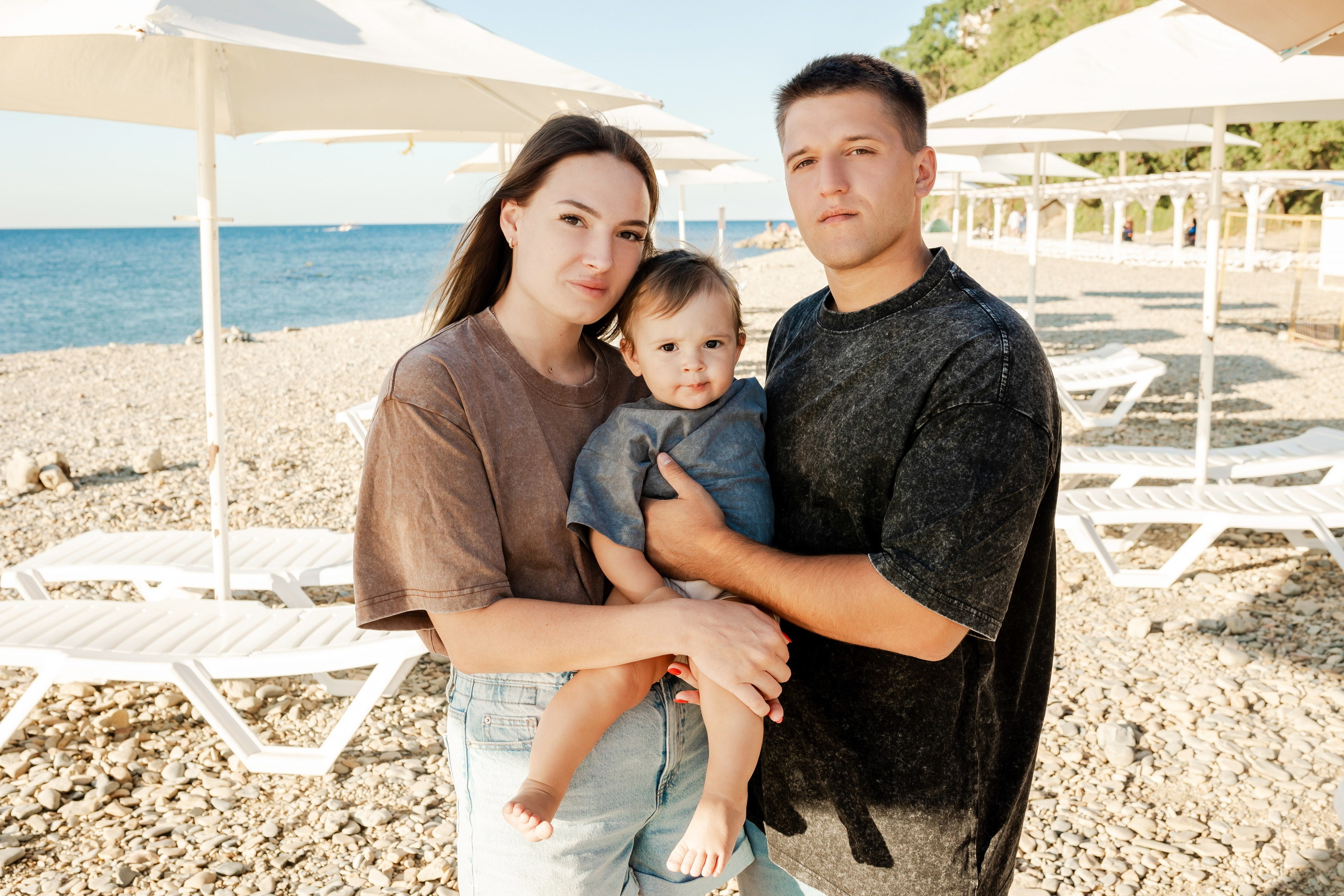 Анна с мужем и дочерью. Фотограф в Геленджике, Архипо-Осиповке, Абрау-Дюрсо, Кринице Виктория