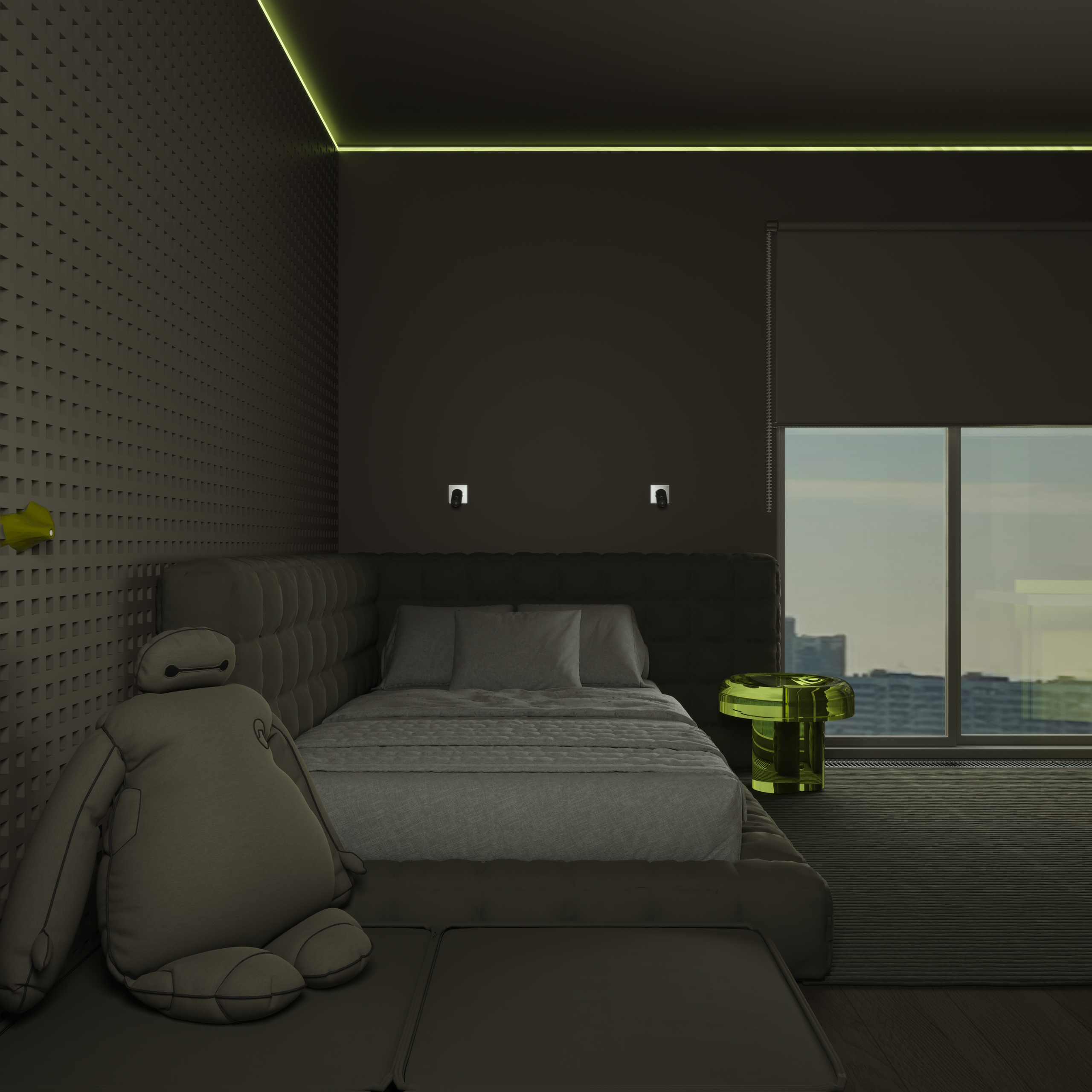 Г. Москва ЖК Sky View 3 комнатная квартира 115 кв. м. Дизайнер интерьеров г. Москва Ольга Богданова