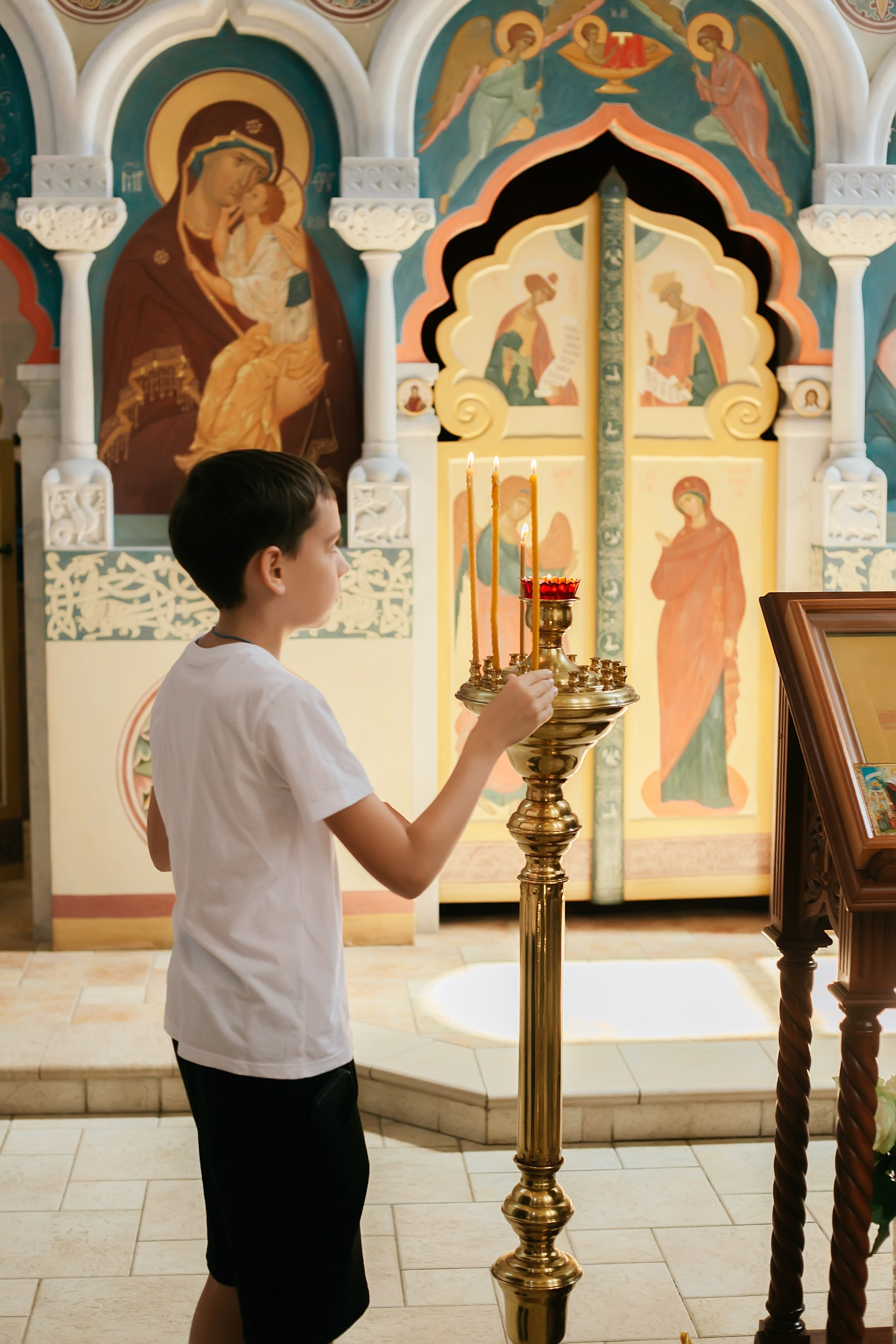 Крещение Валерии. Школьный и детский фотограф Старожилово