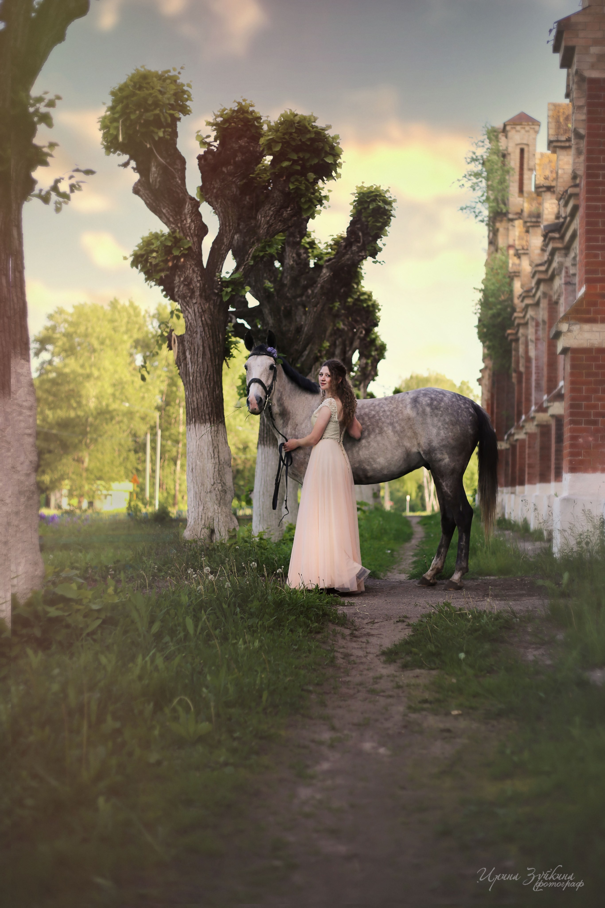 Надя и Туман. Школьный и детский фотограф Старожилово