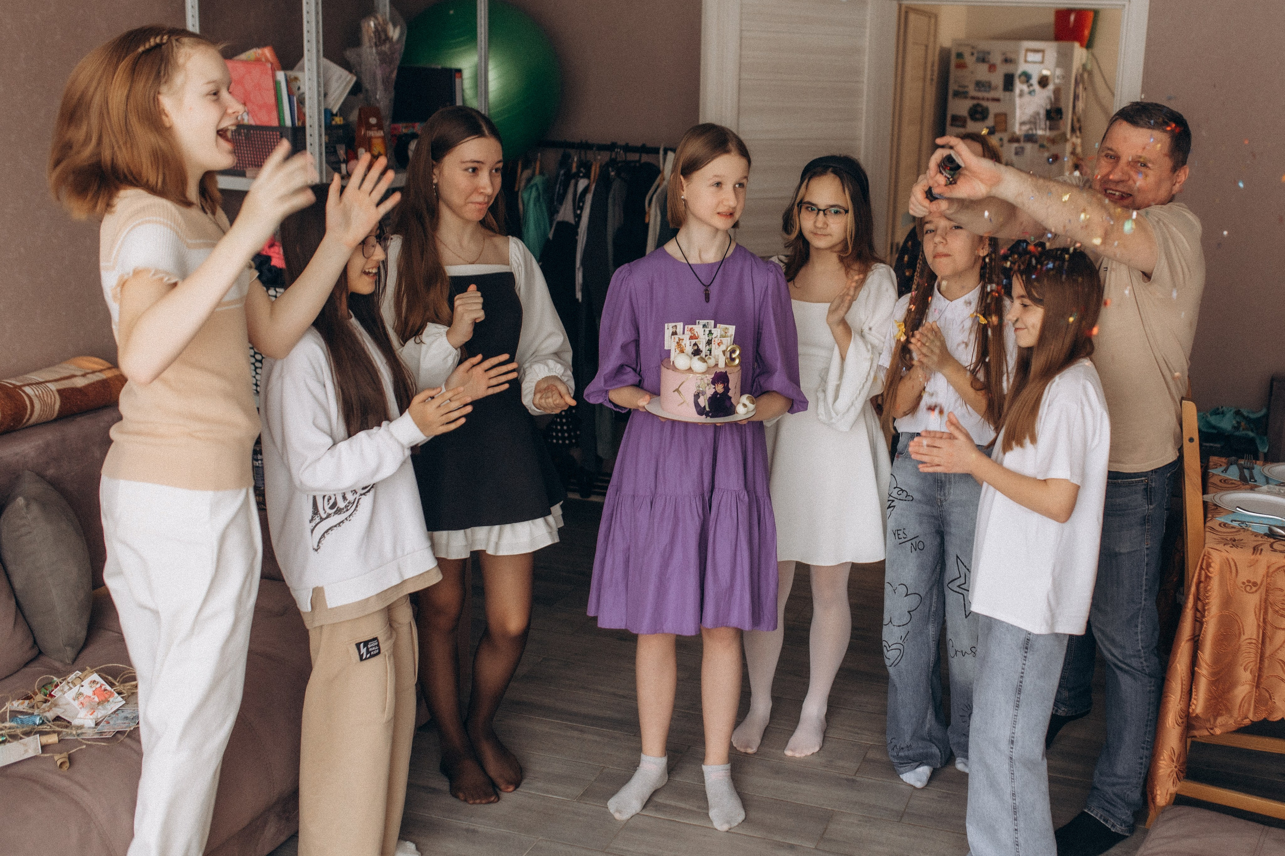 День рождения только раз в году. Семейный фотограф lifestyle в Новосибирске Елена Шпилевая