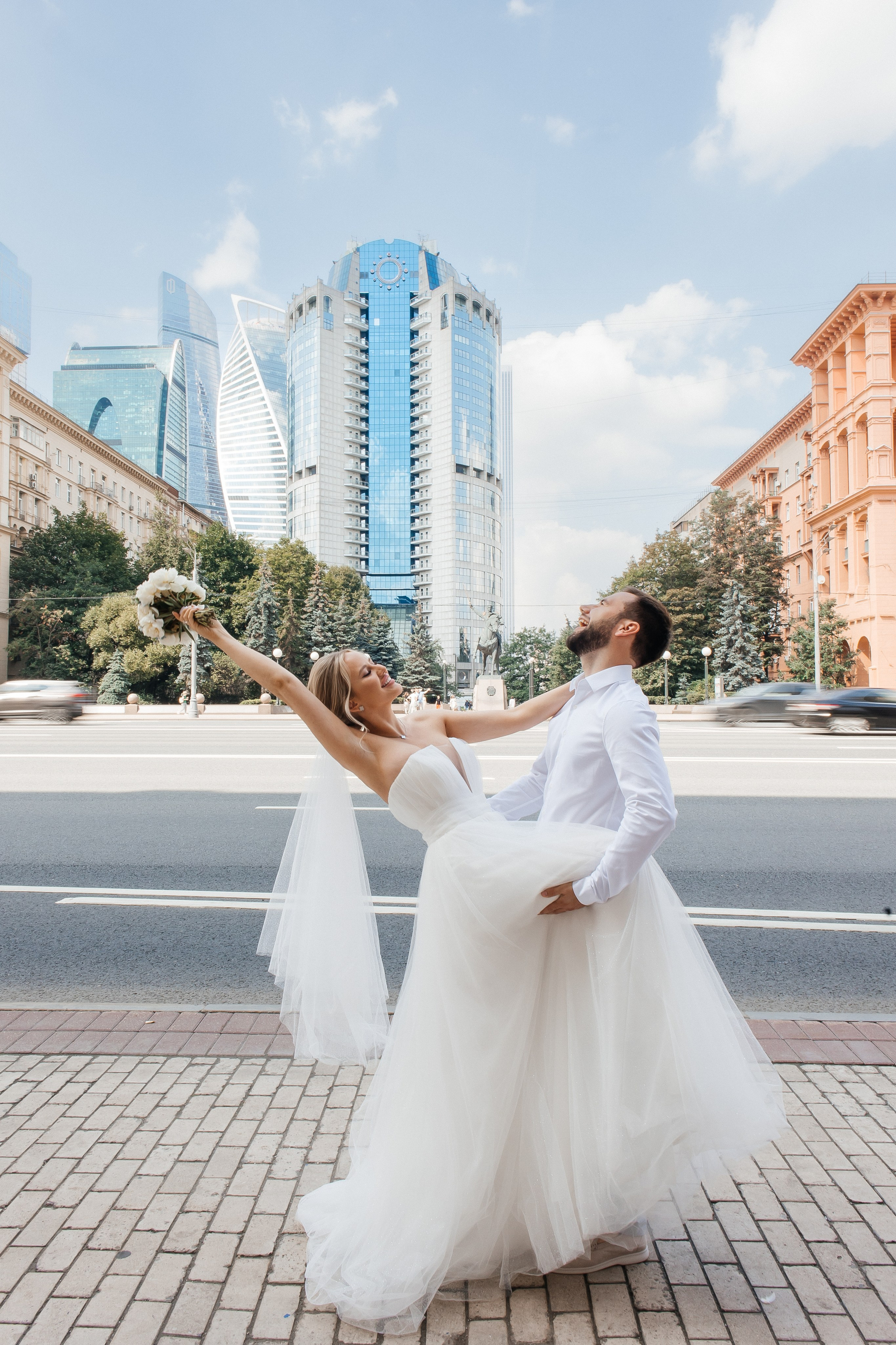 Борис и Ксения (утро + Загс + прогулка). Фотограф в Москве Екатерина Потапова