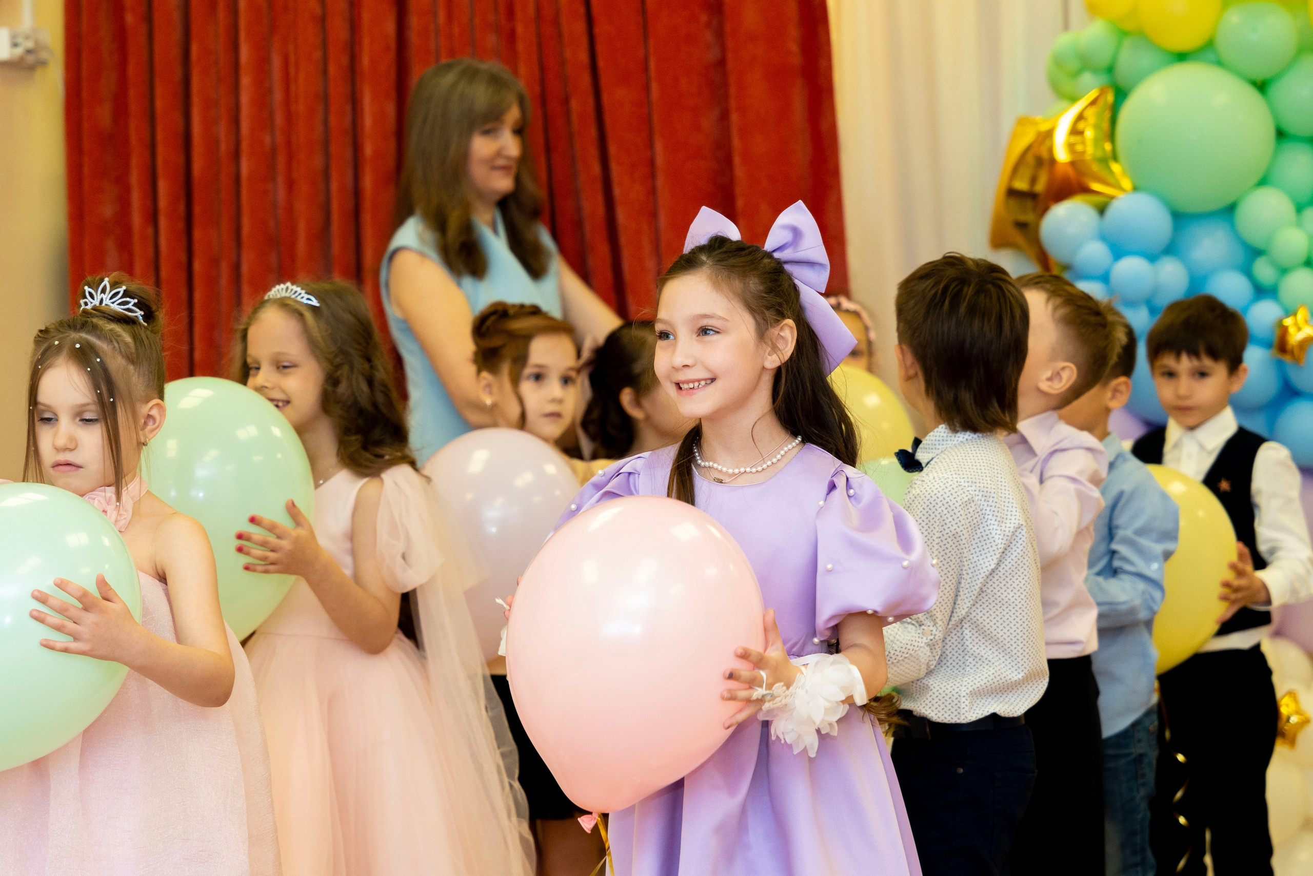 Выпускные в саду. Фотограф Юлия Попова