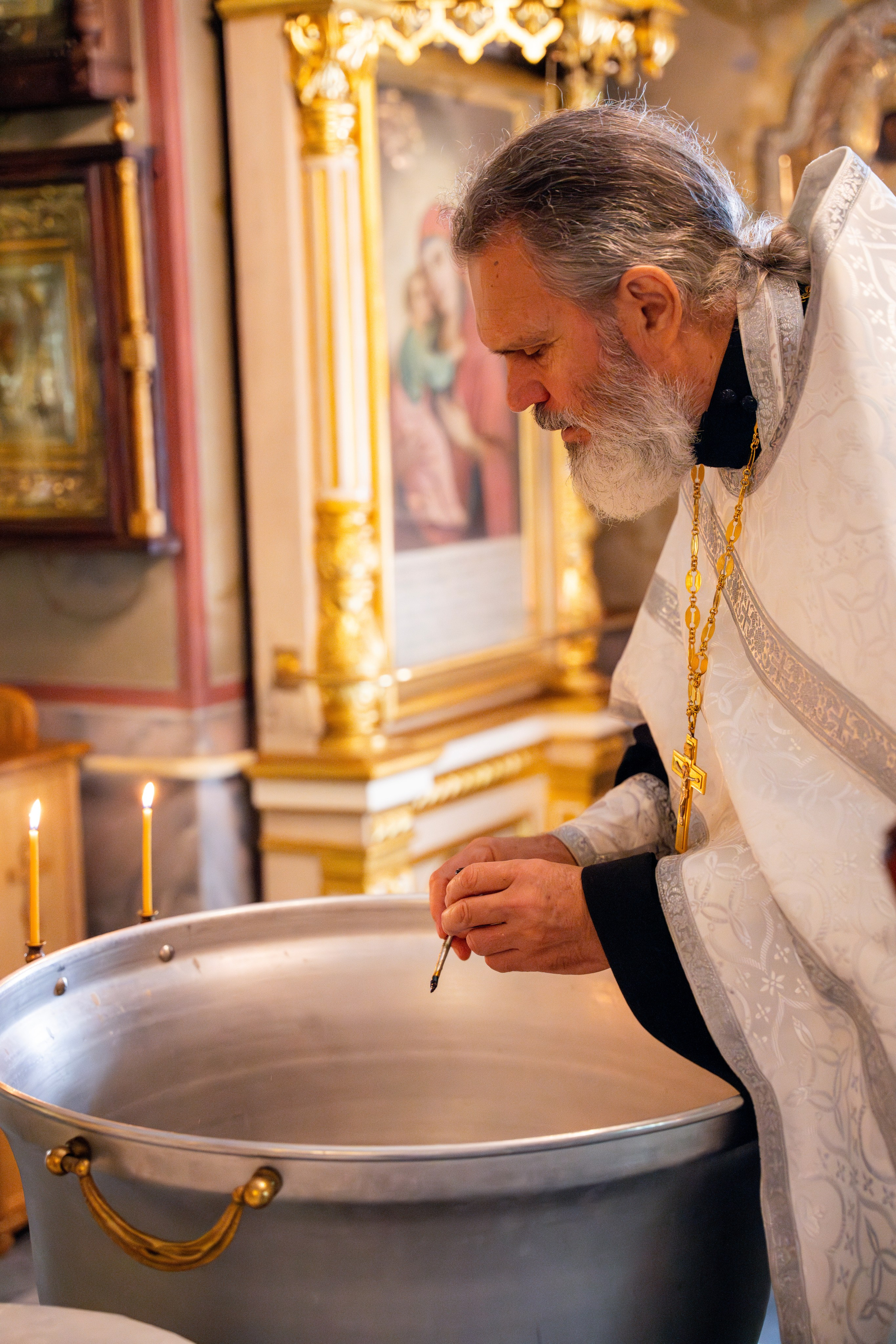 Крещение Даниила. Фотограф Юлия Попова
