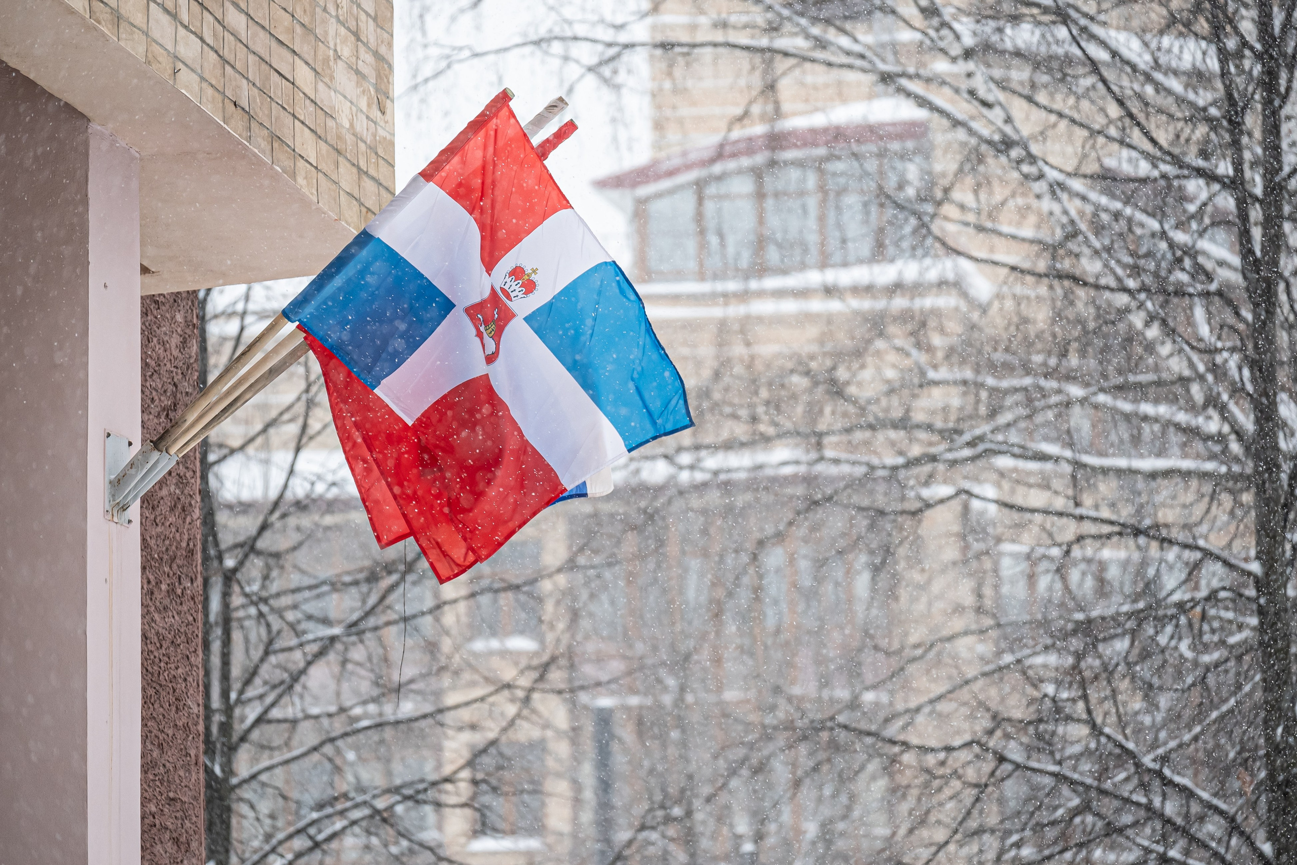 Снегопад. Репортажный фотограф