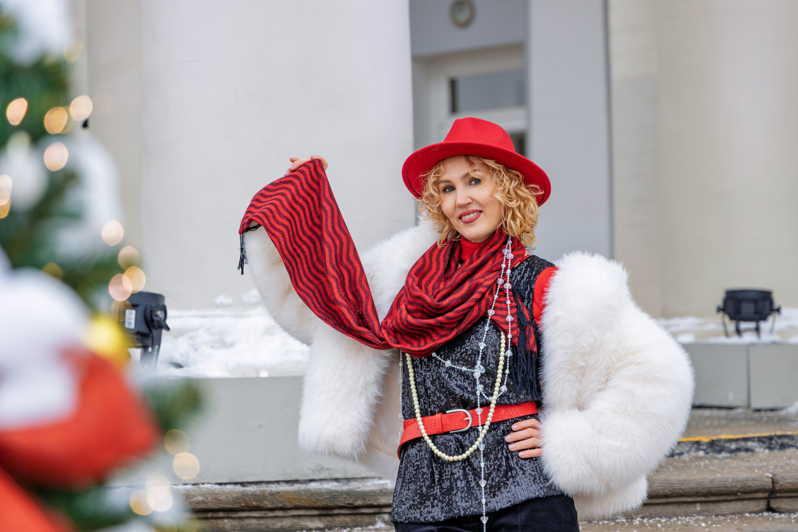 Новогодняя прогулка для Оксаны январь 2026. Репортажный, семейный и студийный фотограф в Москве Демин Алексей