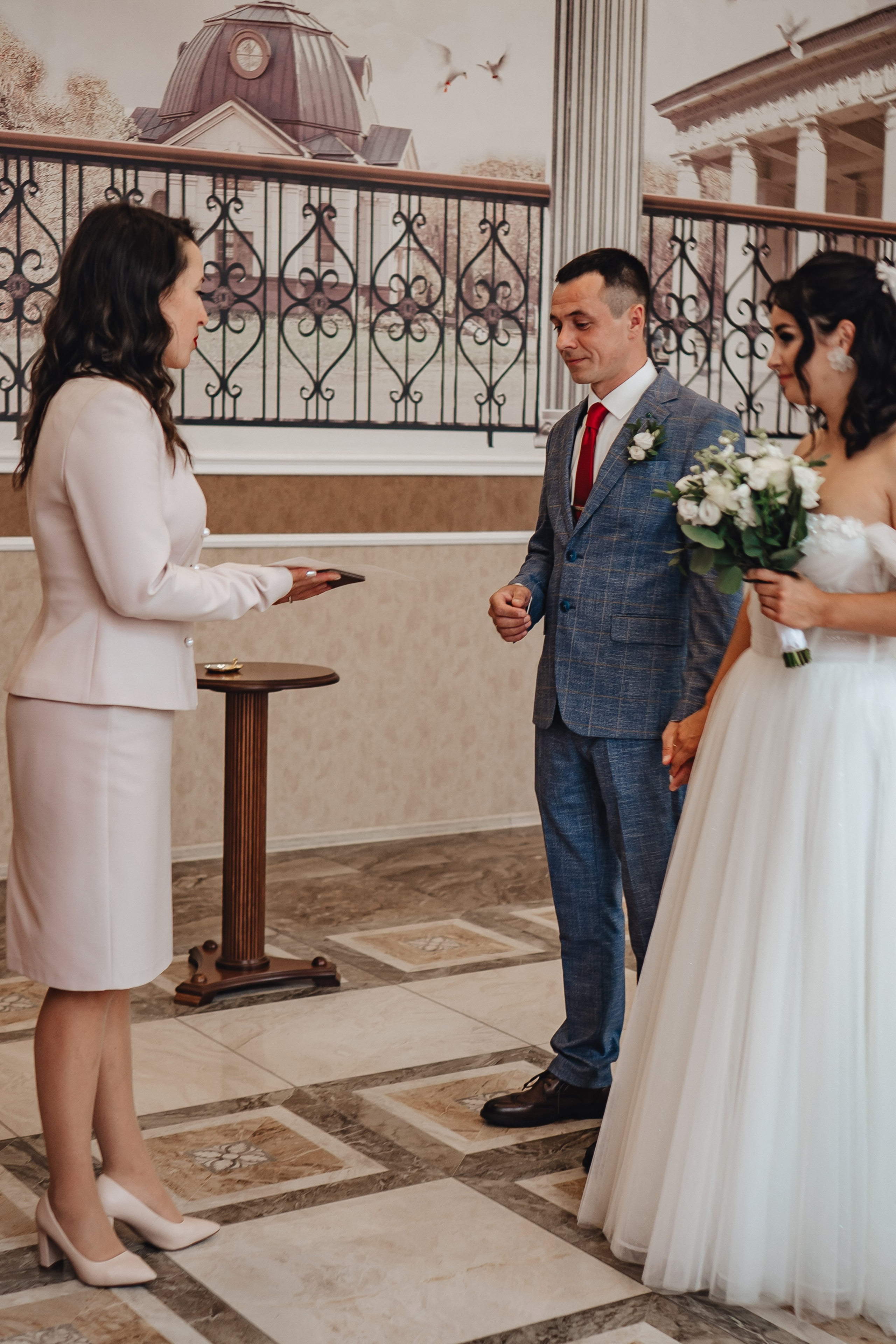 СВАДЕБНАЯ СЬЕМКА В ЗАГСЕ НА МОСКОВСКОМ ПРОСПЕКТЕ. Профессиональный фотограф, Санкт-Петербург — Виктория Богомолова