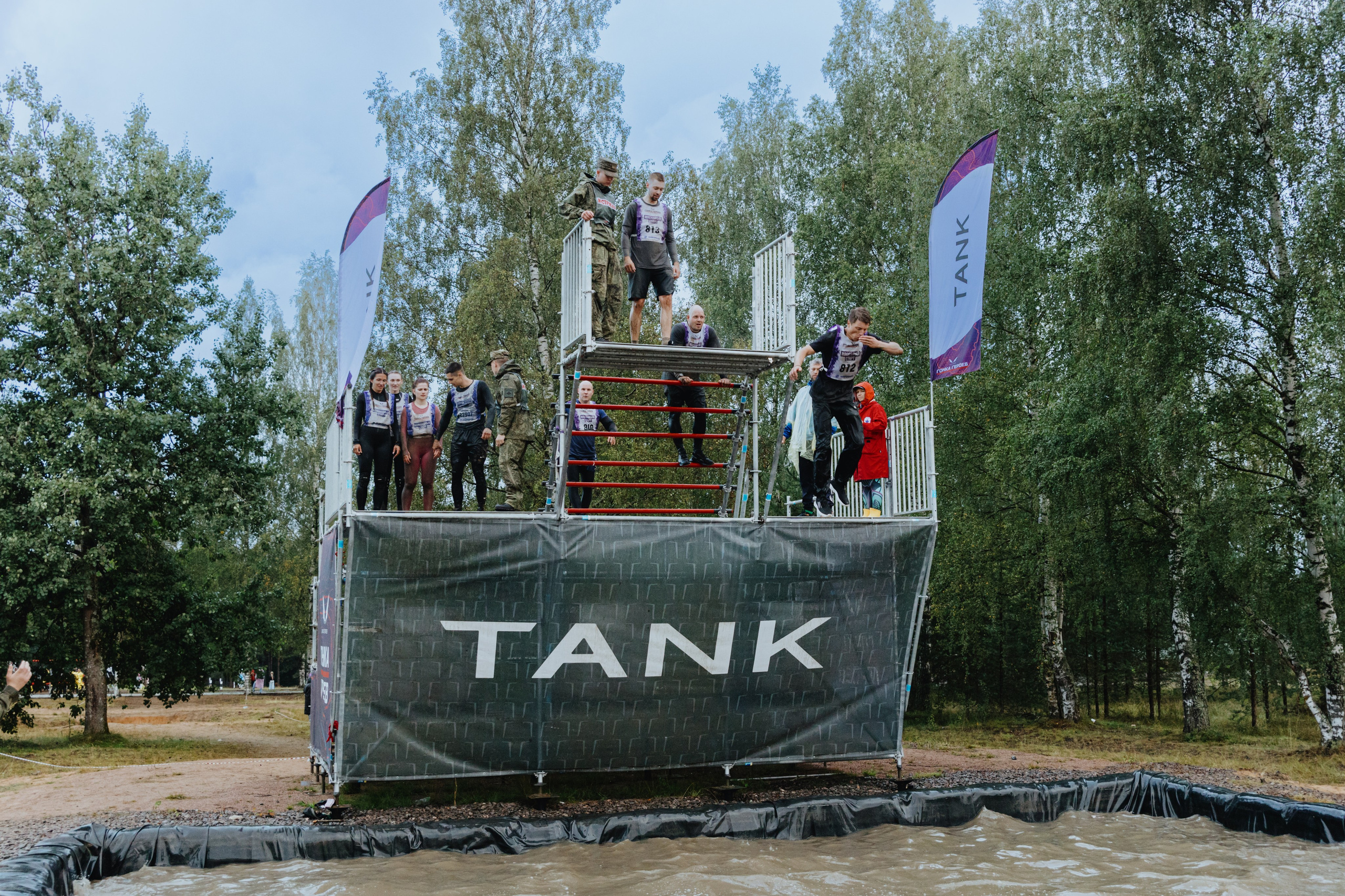 TANK на «Гонке Героев». Фотограф в Москве и Санкт-Петербурге Дарина