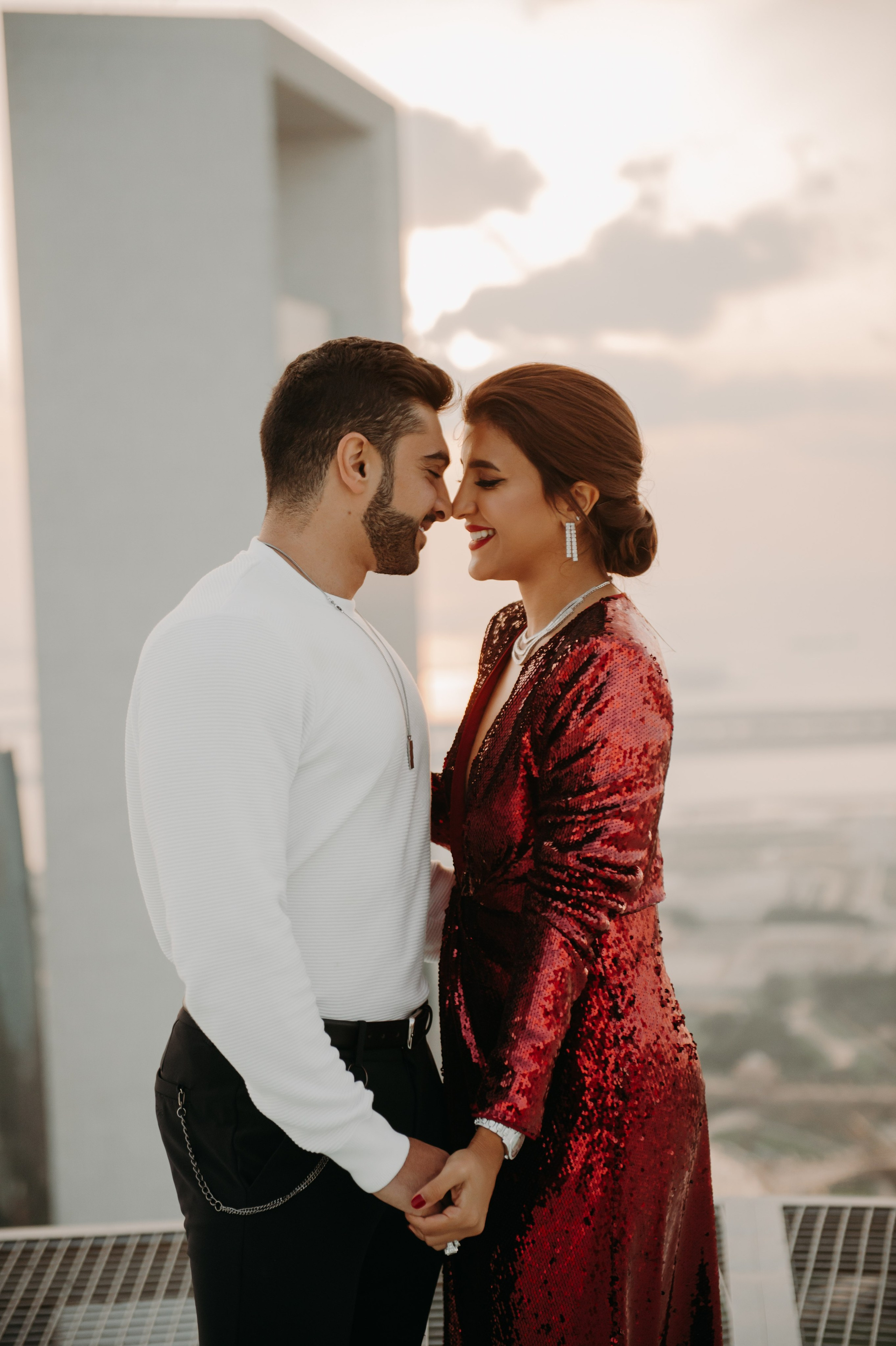 Love Story на высоте (Абу Даби). Фотограф в Москве и Санкт-Петербурге Дарина