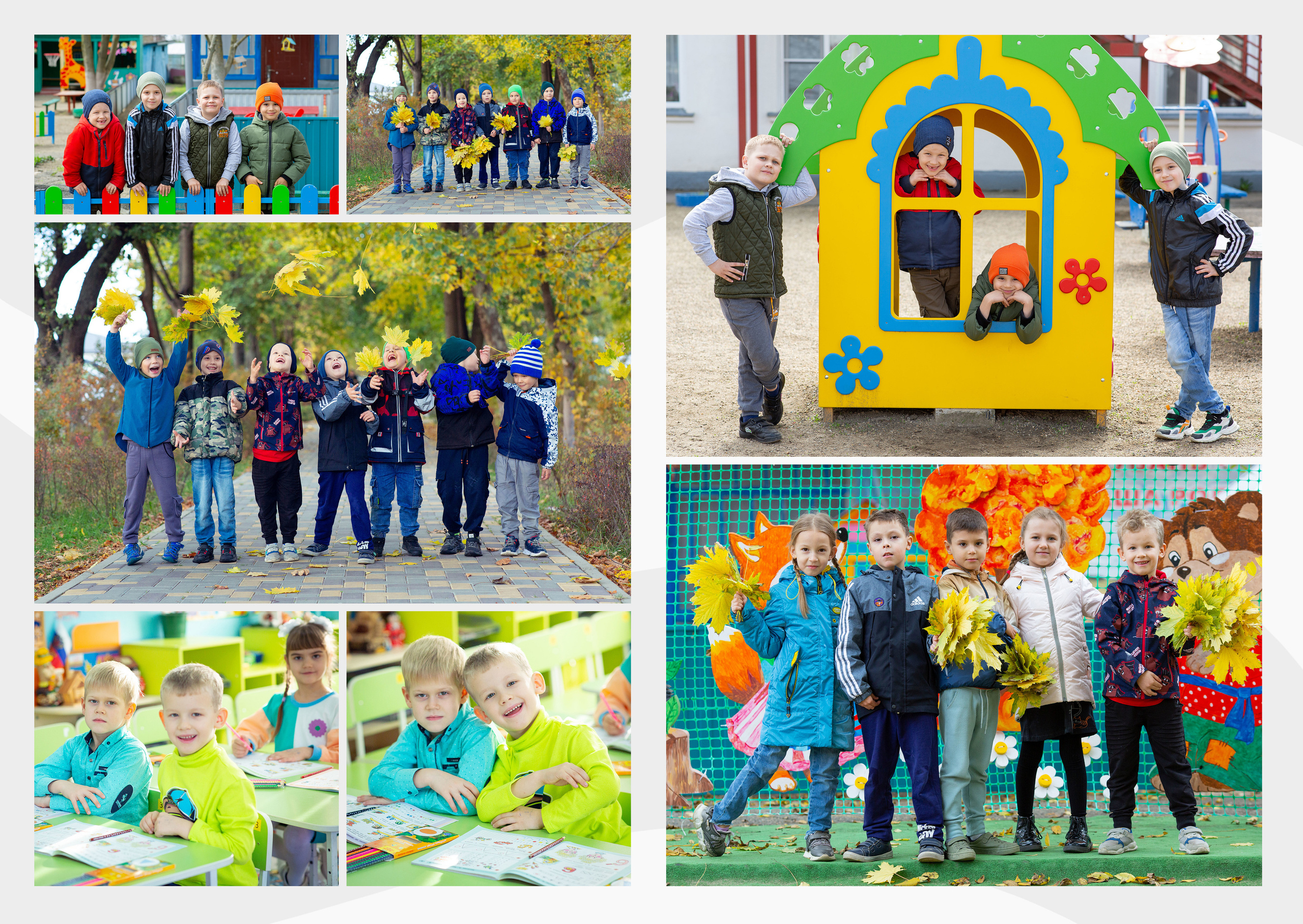 Детский сад. Школьные фотоальбомы, фотосессии, шаблоны фотокниг, школьный фотограф