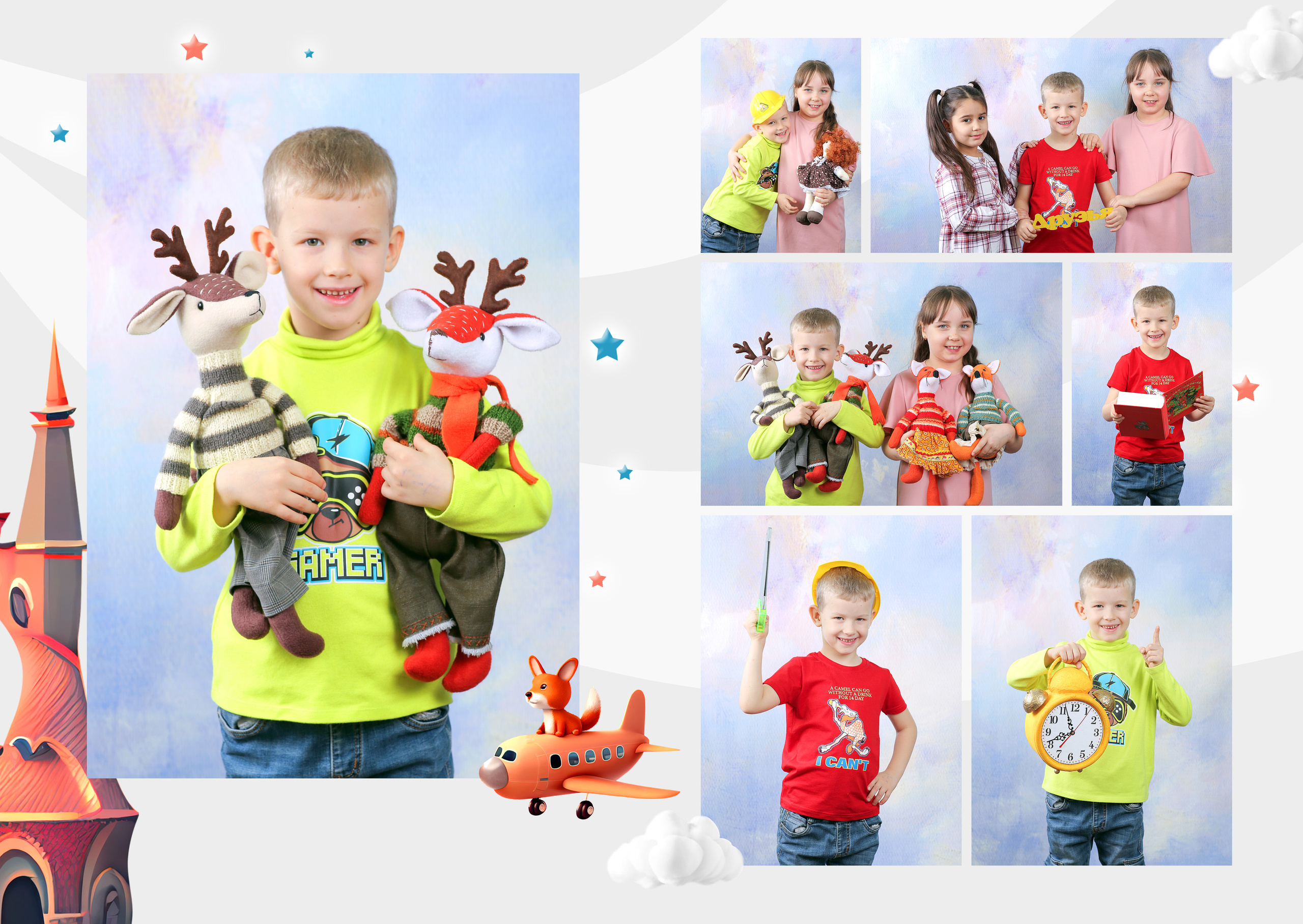 Детский сад. Школьные фотоальбомы, фотосессии, шаблоны фотокниг, школьный фотограф