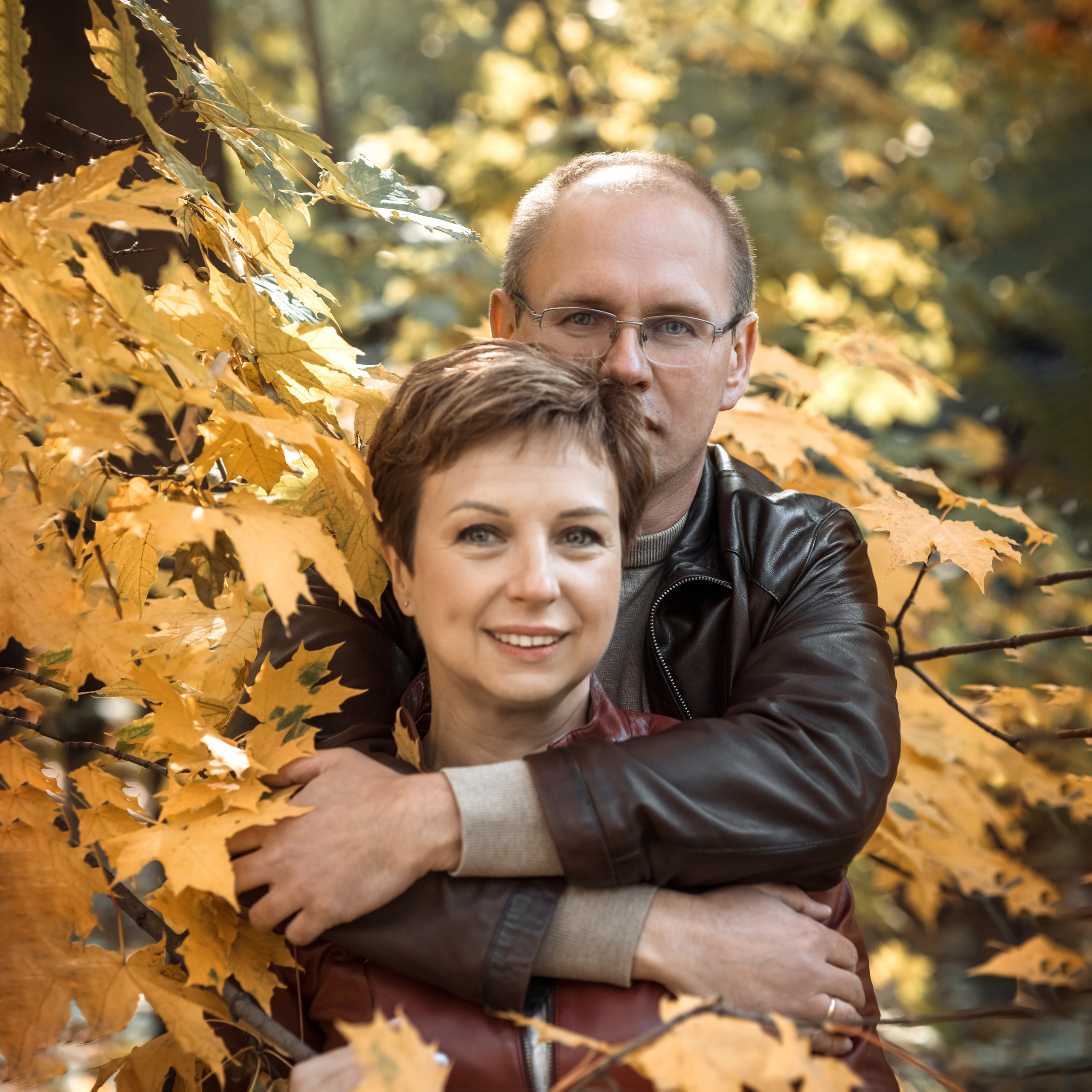 Осенняя прогулка в парке. Фотограф в Москве Мухина Ирина