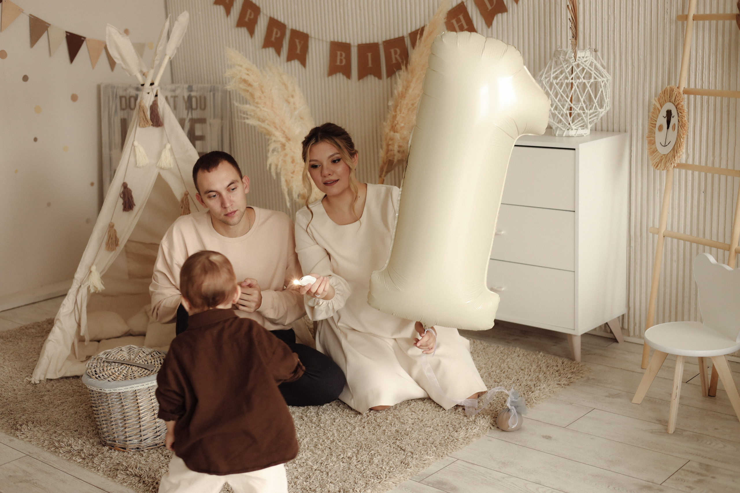 Вадим, Глебушка, Лиза. Фотограф Мария Лаенко