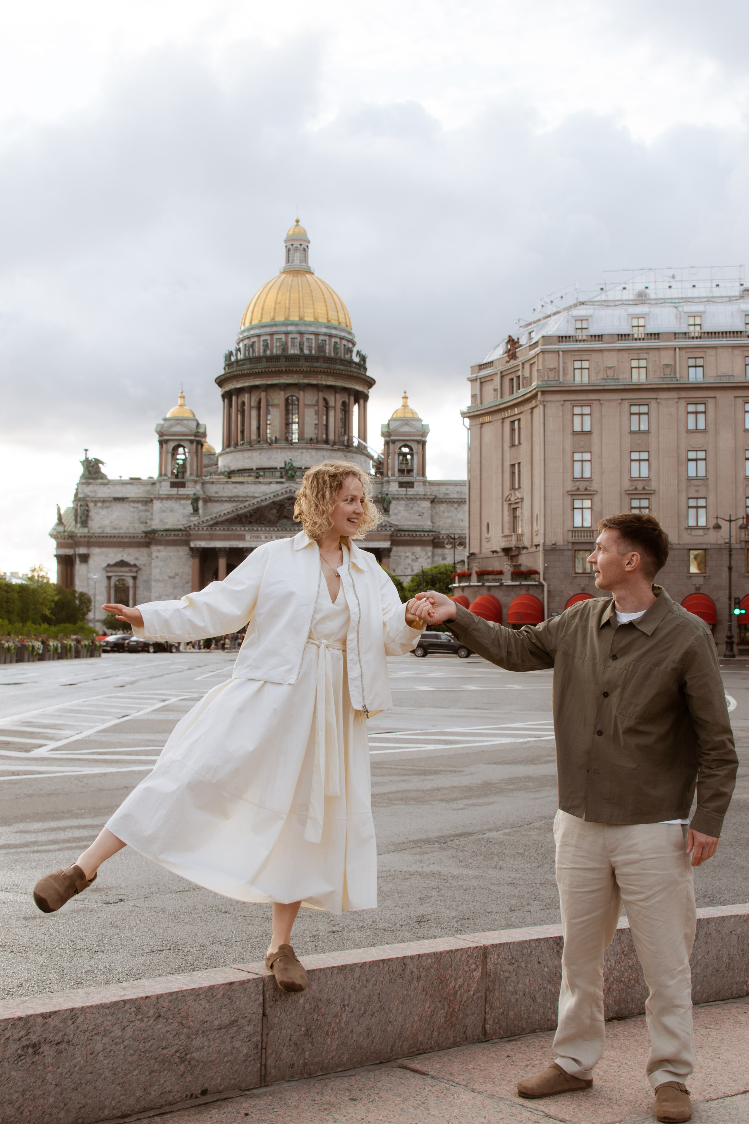 Фотопрогулка гостей из Минска. Фотограф в Санкт-Петербурге Ксения Яковчук