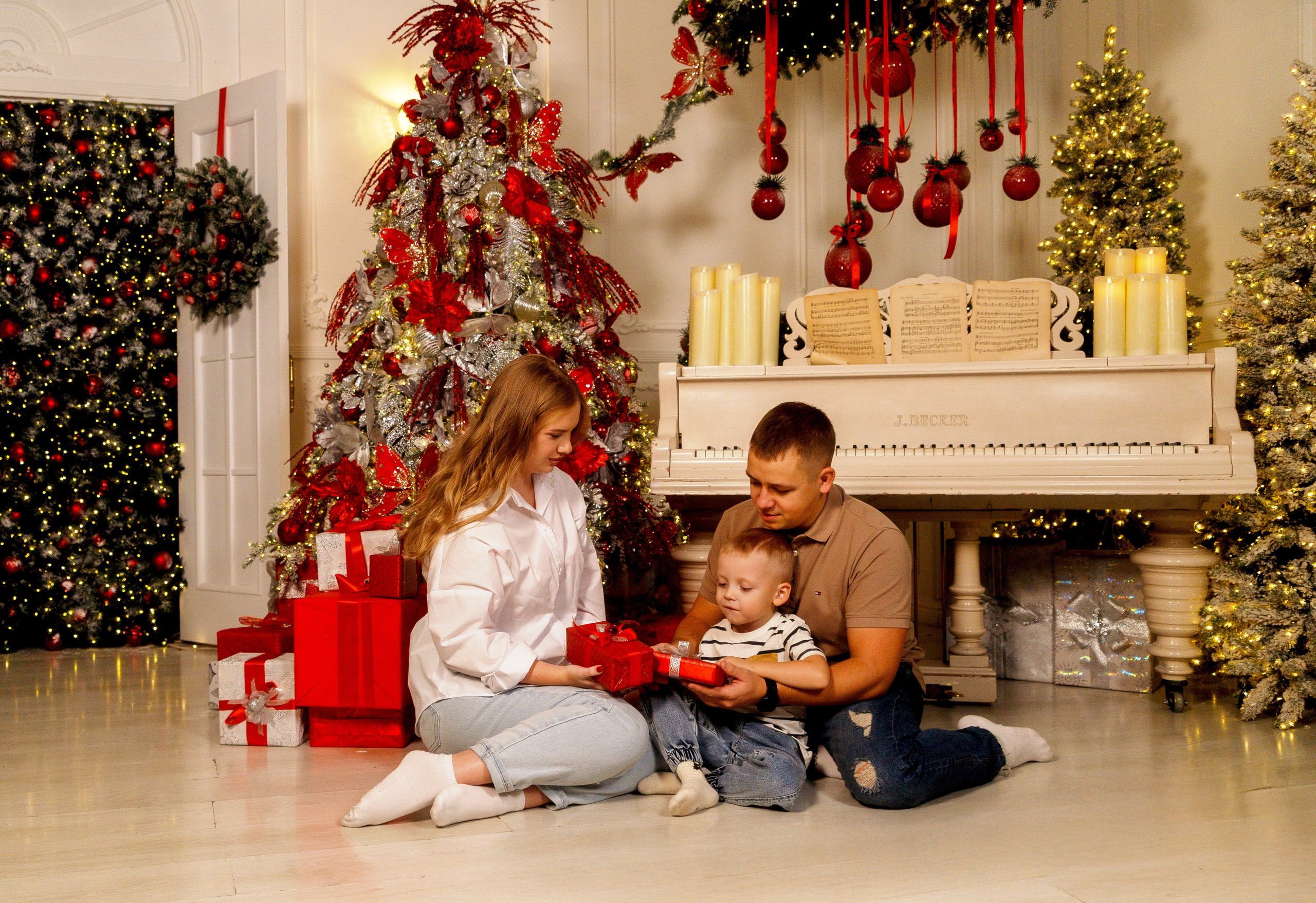Новогодняя фотосессия. Семейный, свадебный и детский фотограф в Новосибирске Ольга Хидченко