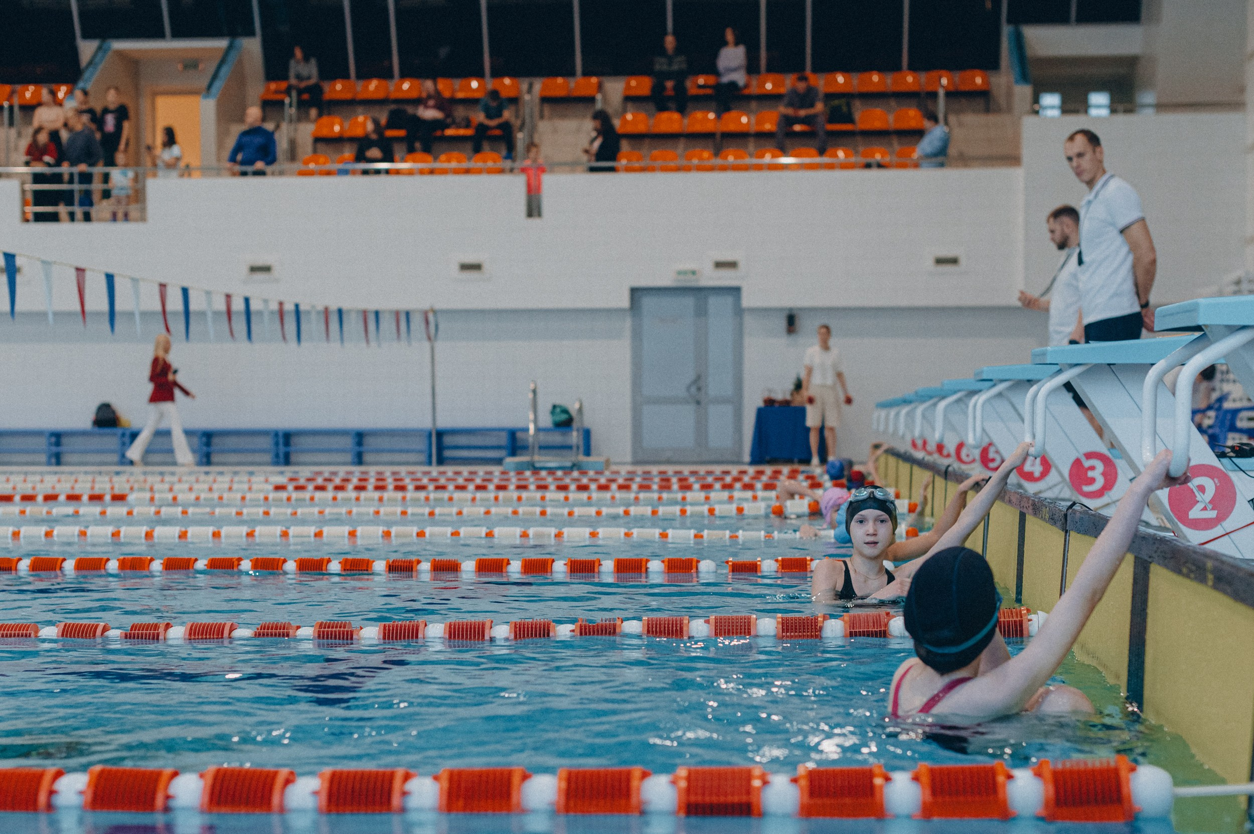 «Новогодние заплывы» в СОЦ «Зодчий». Фотограф Дмитрий Пименов