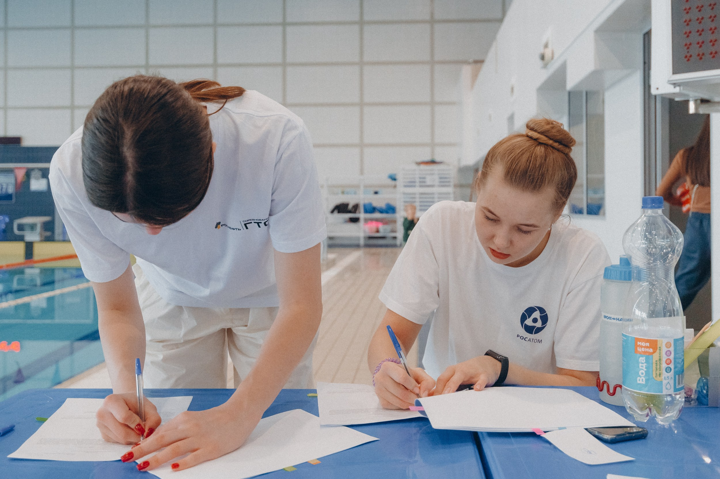 «Новогодние заплывы» в СОЦ «Зодчий». Фотограф Дмитрий Пименов