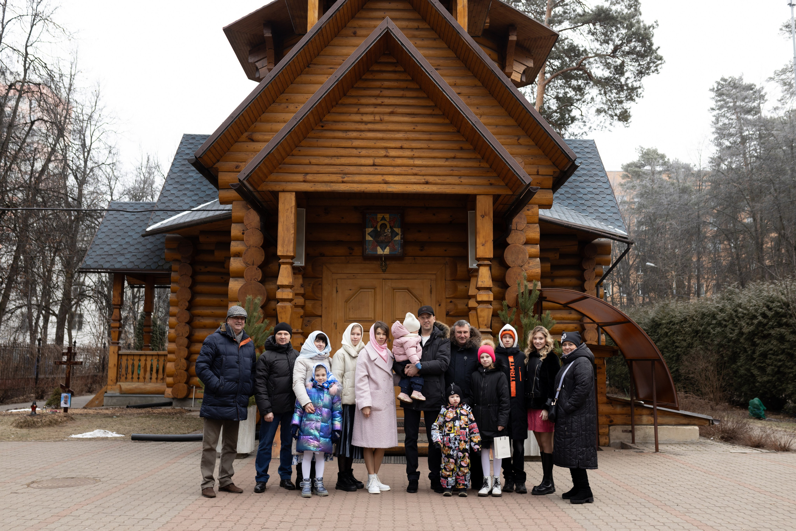 Таинство Крещения Ксении. Фотограф в Железнодорожном и Балашихе
