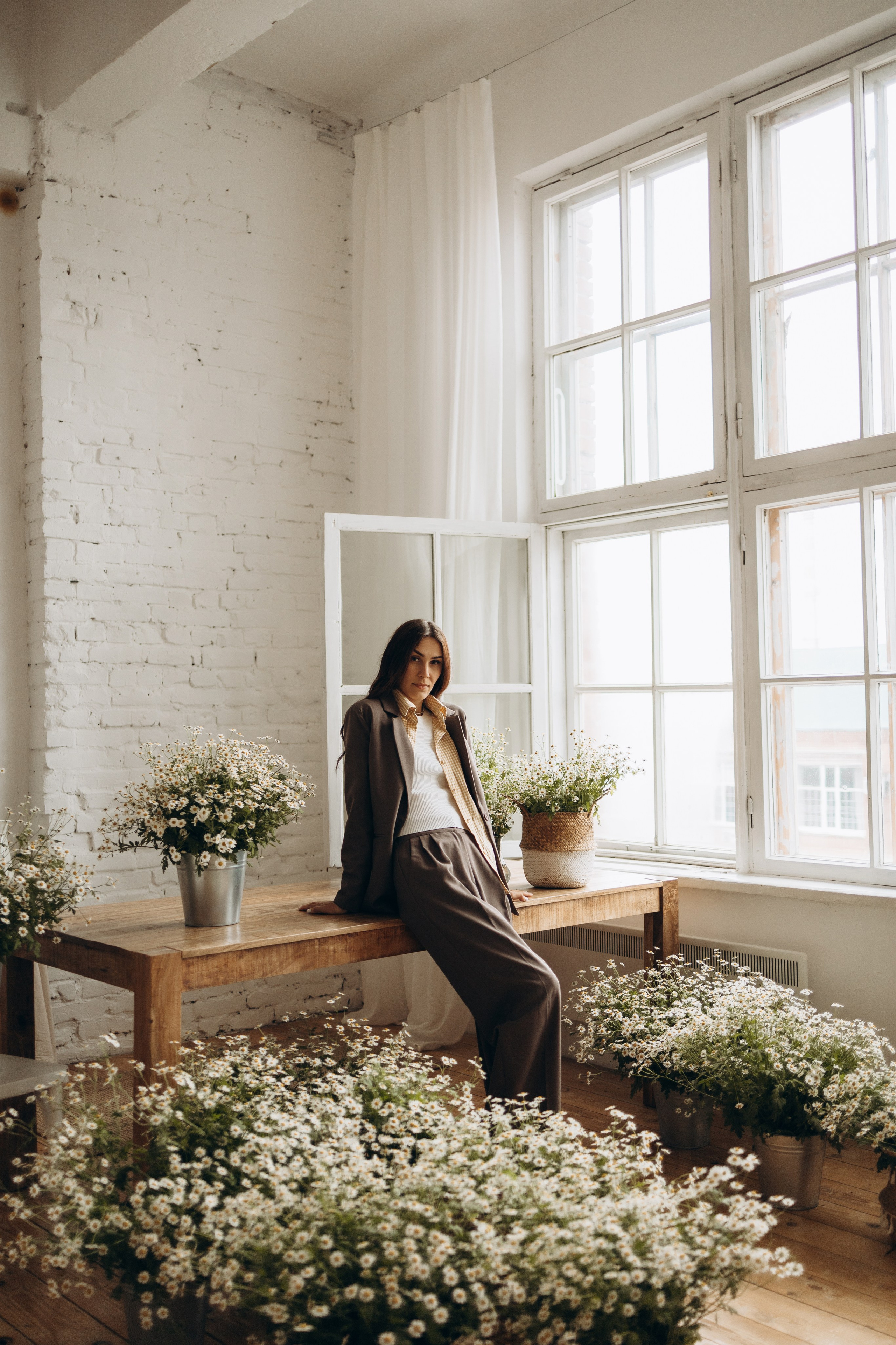 Вика ромашки. Самый теплый фотограф в Краснодаре Рябоконь Ксения