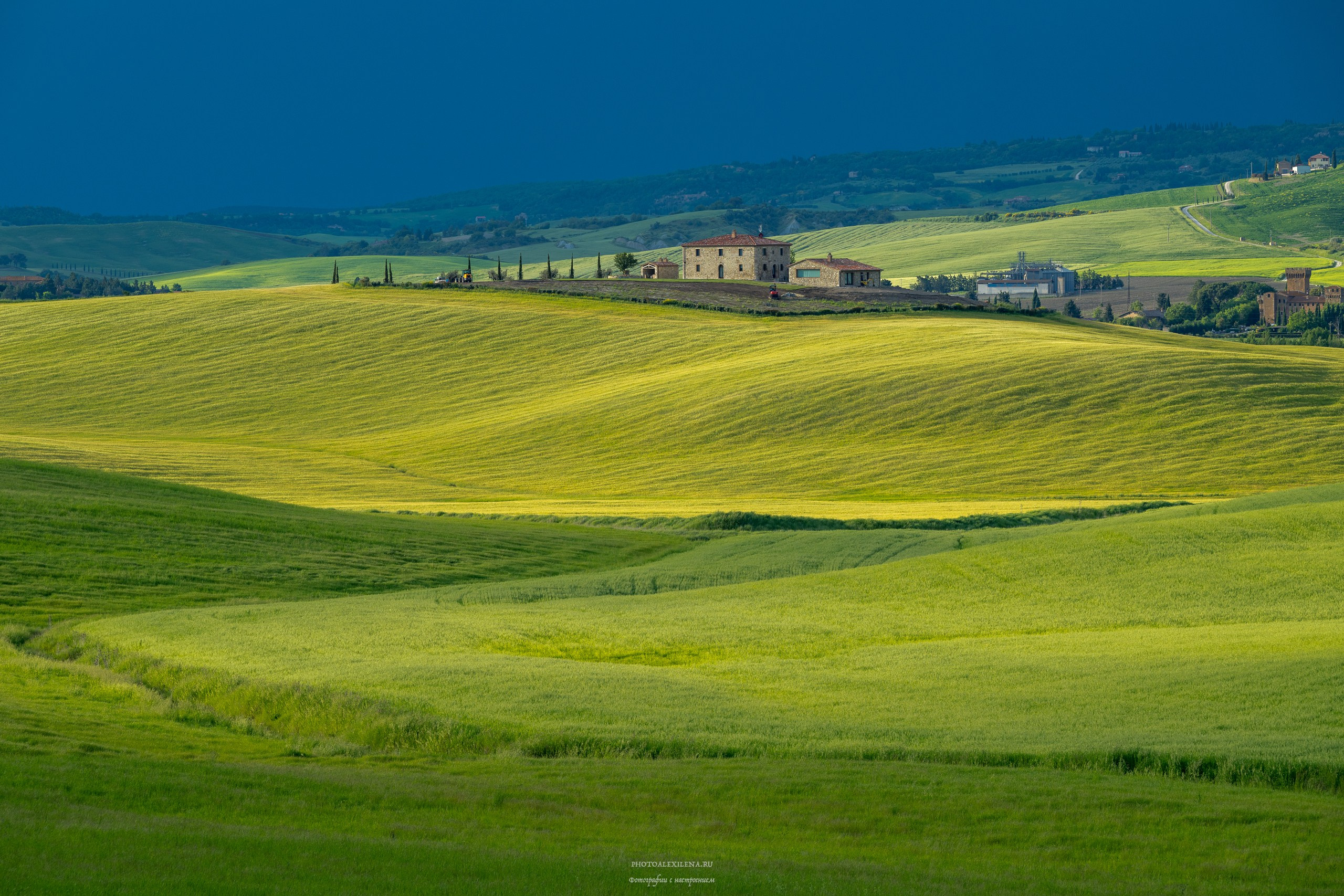 Долина Валь д’Орча-сердце Тосканы. Авторские стильные фотокартины