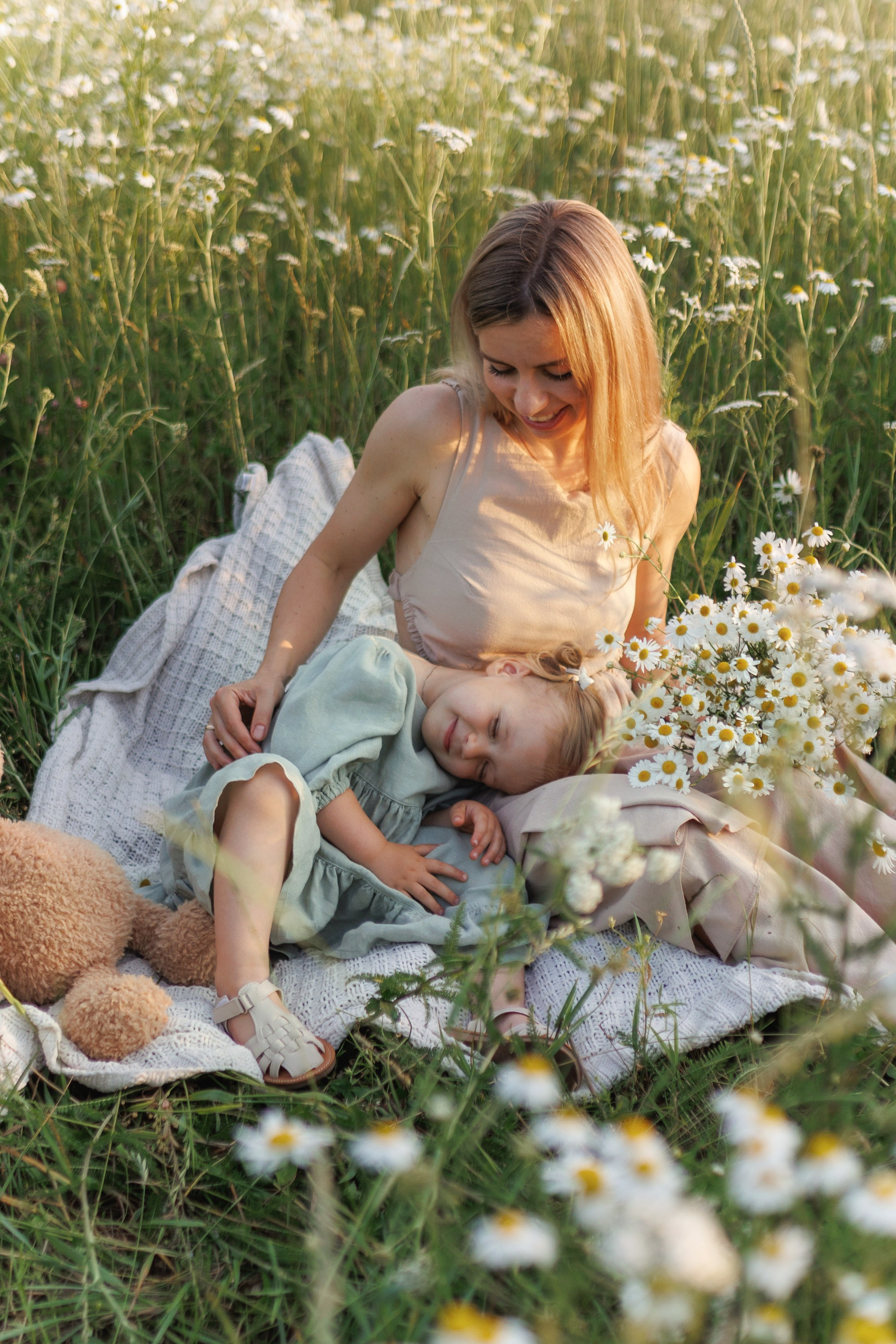 В ромашковом поле. Фотограф в Красногорске и Москве