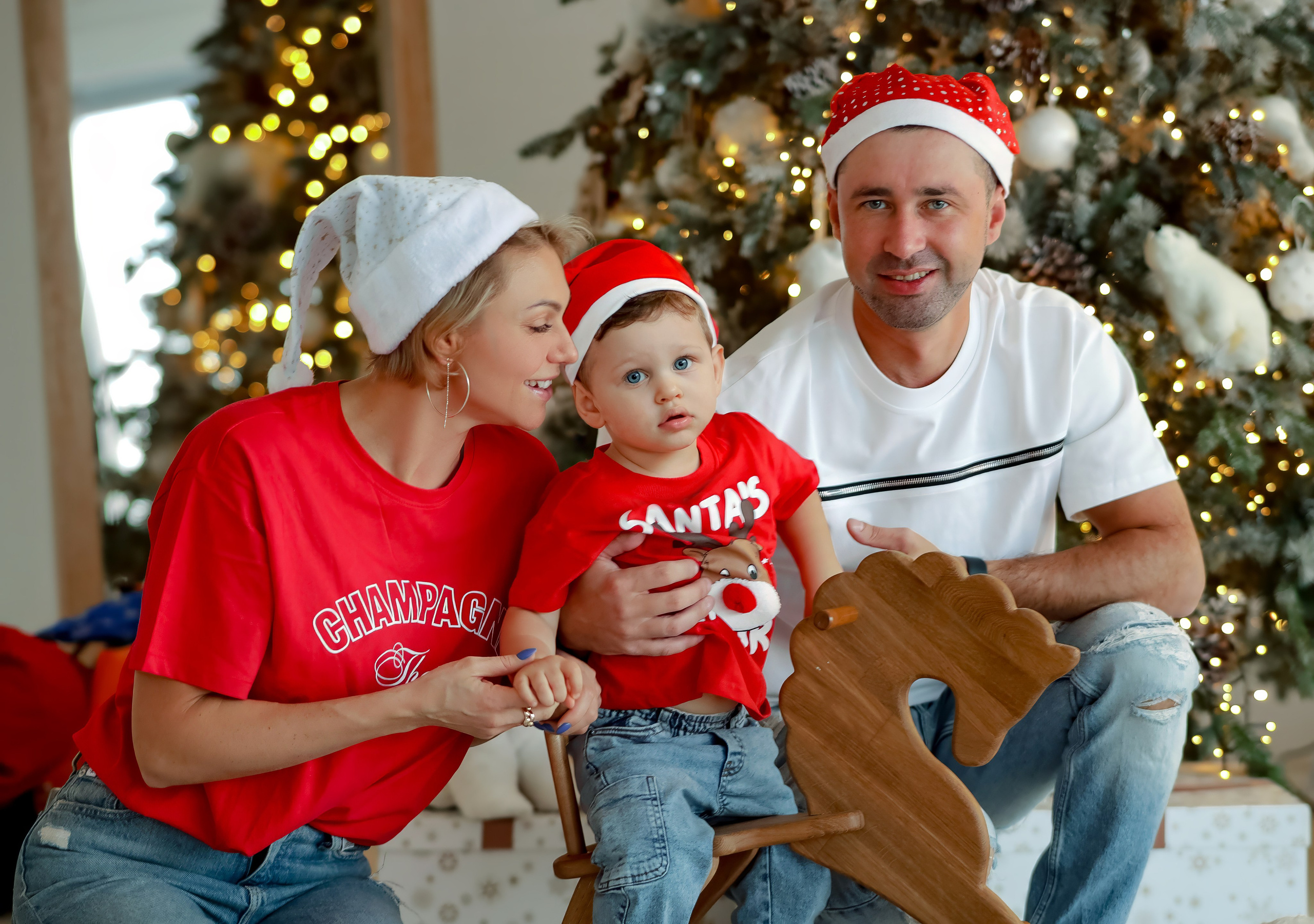 Яркий Новый год в семье Льва. Фотограф в Санкт-Петербурге Знаменская Ирина