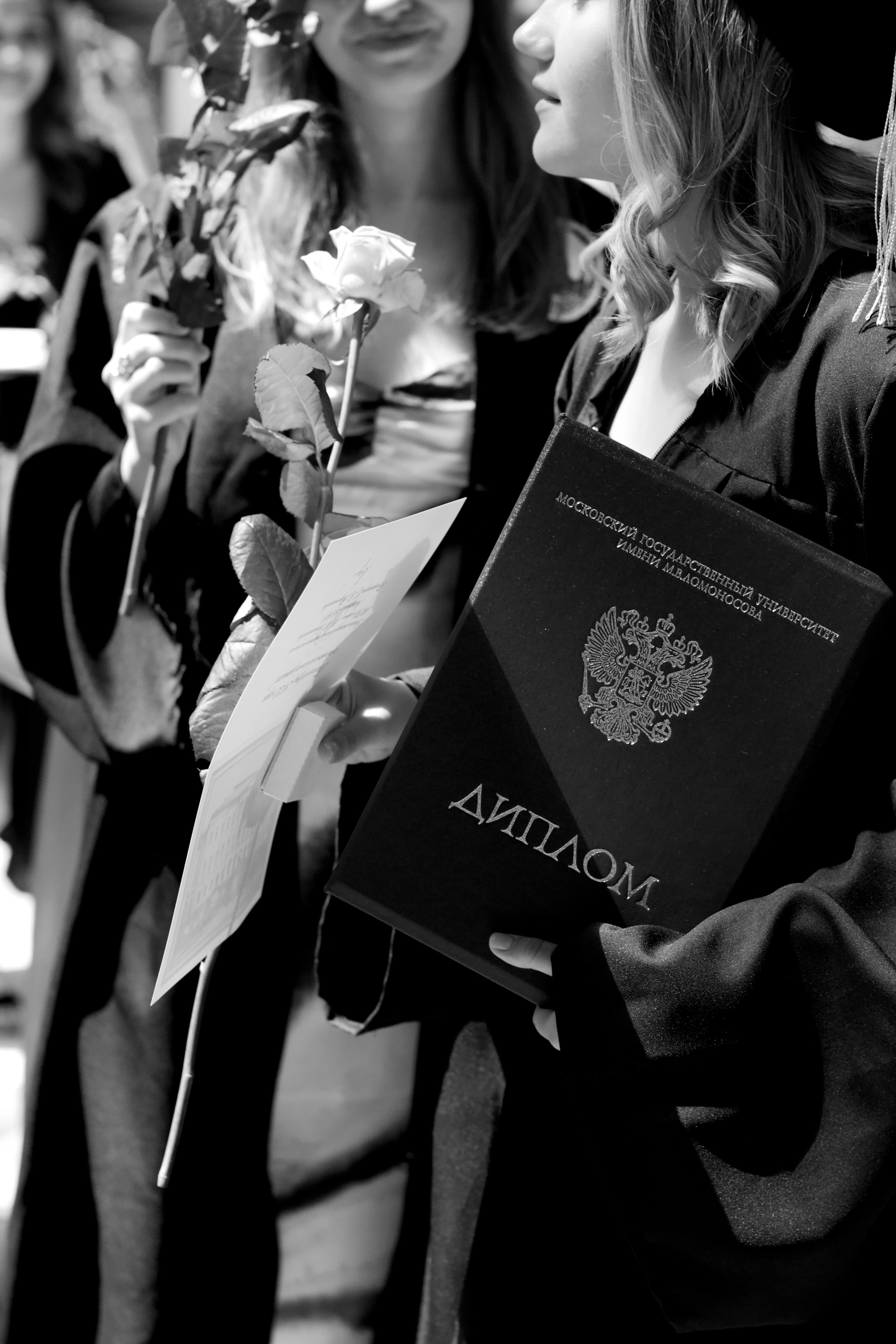 То же вручение по-творчески:). Фотограф Москва