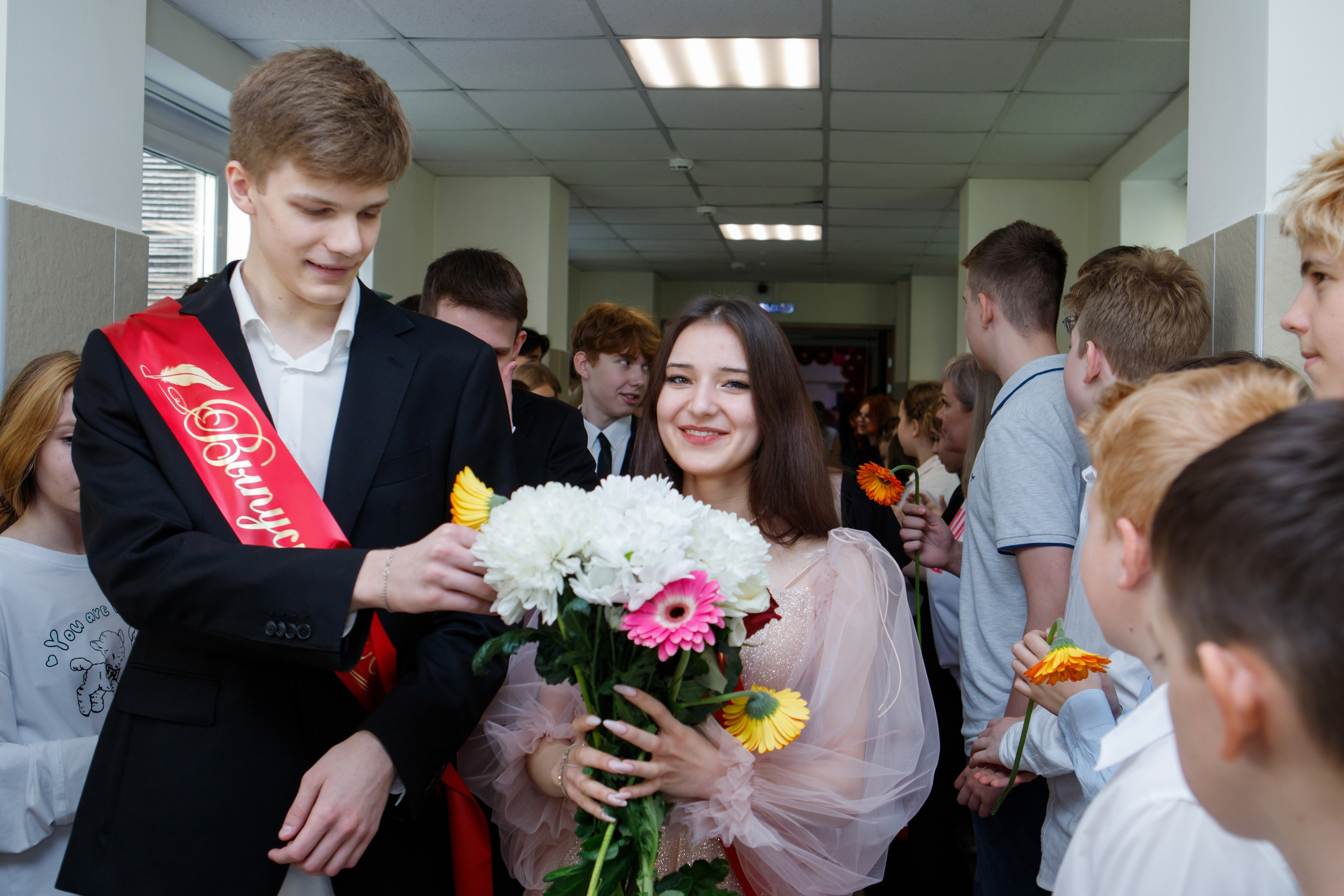 11 класс / Последний звонок / Гимназия № 1558 / г. Москва. Детский и семейный фотограф Мария Киселёва. Москва