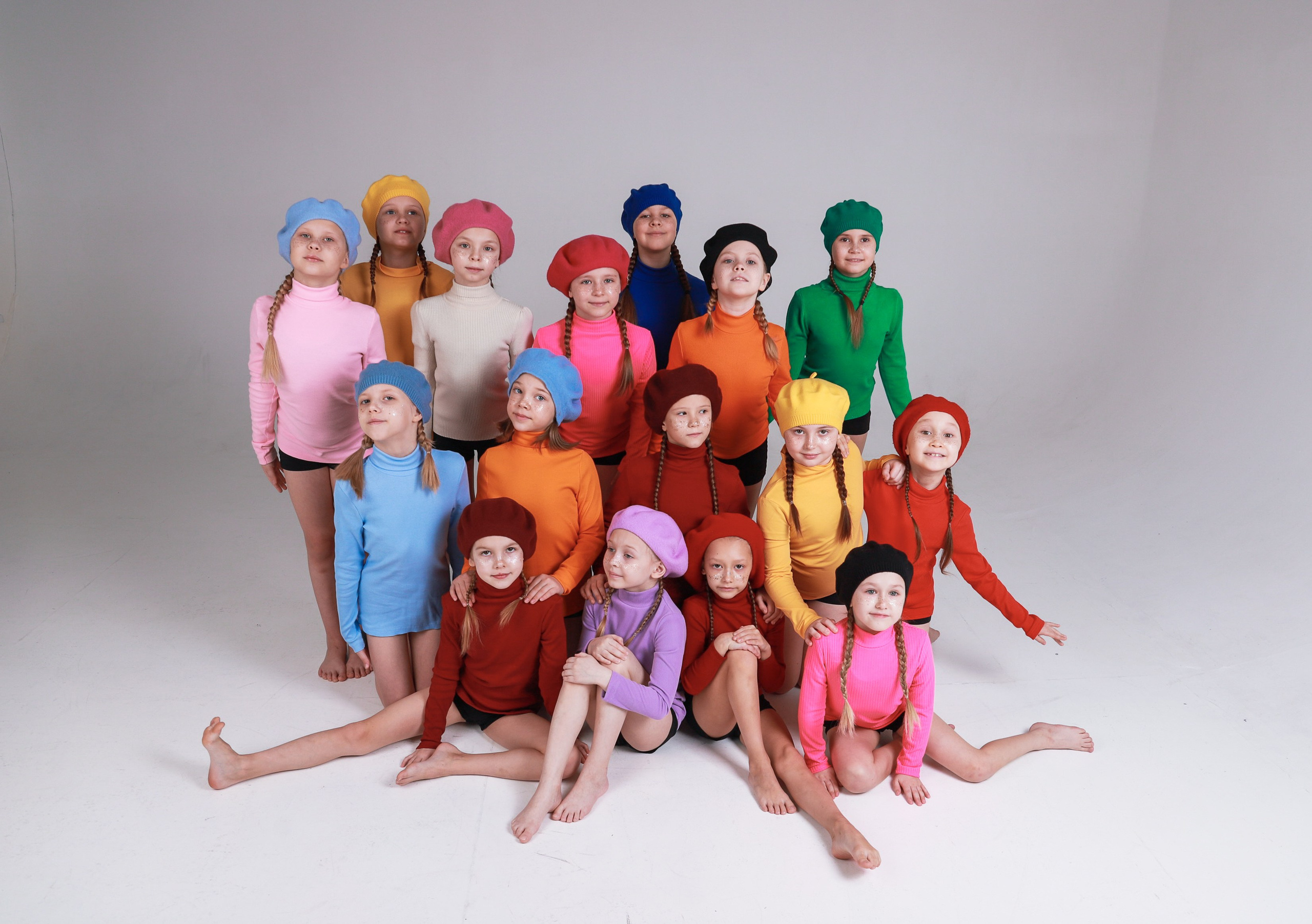 Сьемка на циклорамме. Фотограф Юлия Мальцева