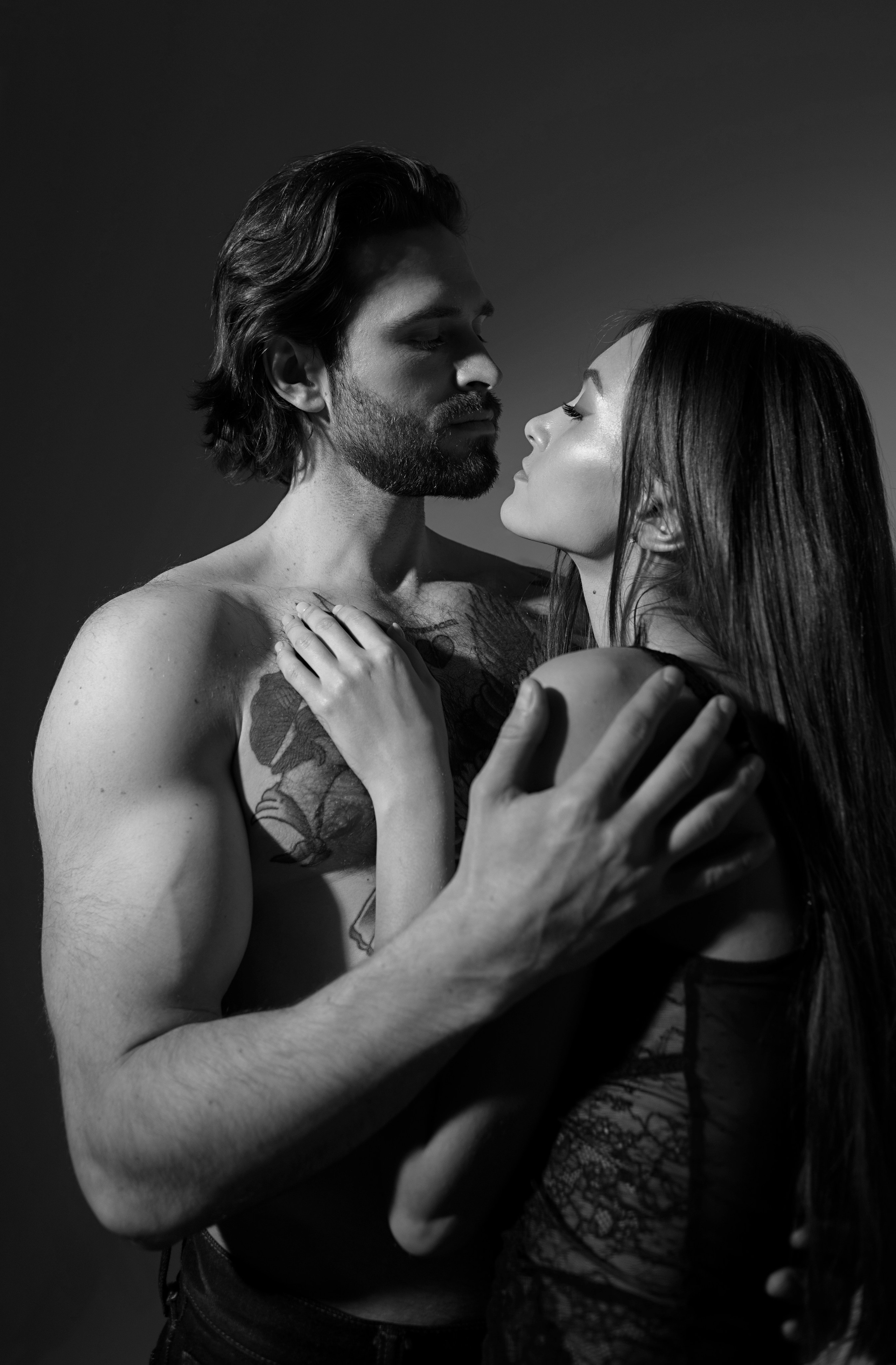 Лавстори в студии. Свадебный и семейный фотограф Москва Назарова Ольга