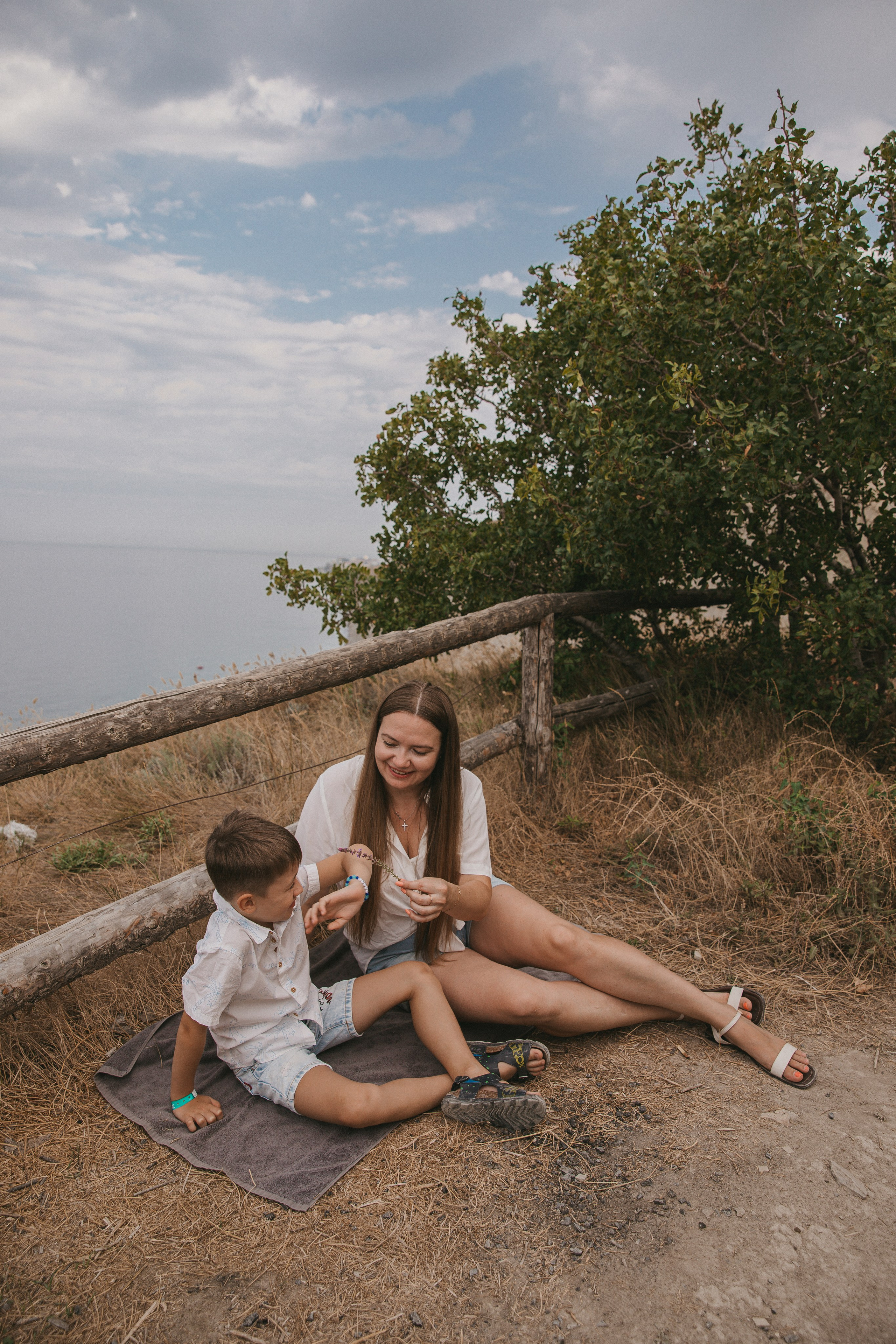 В автокемпинге Рай