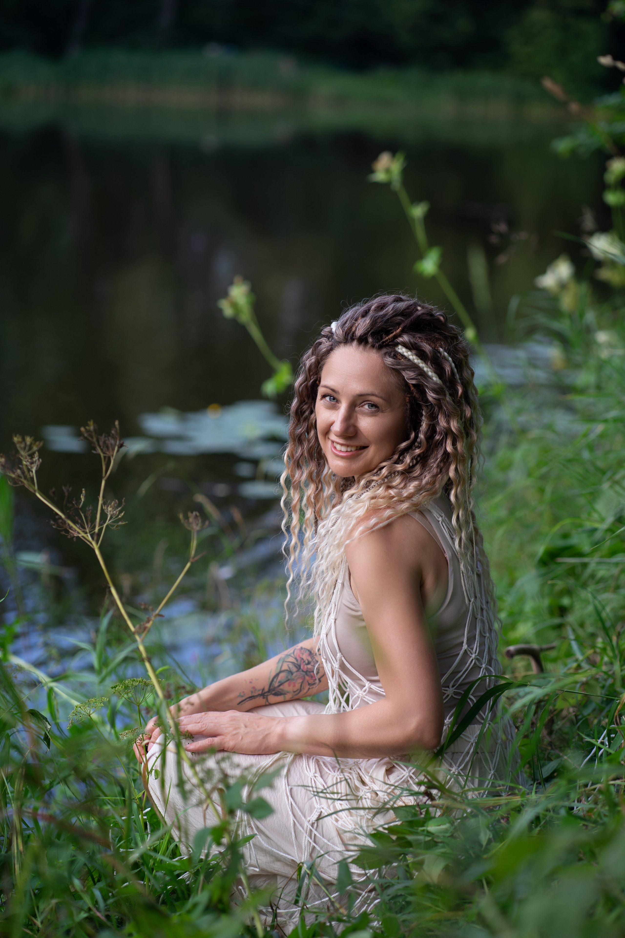 Анна —лесная нимфа. Фотограф Светлана Белоусова