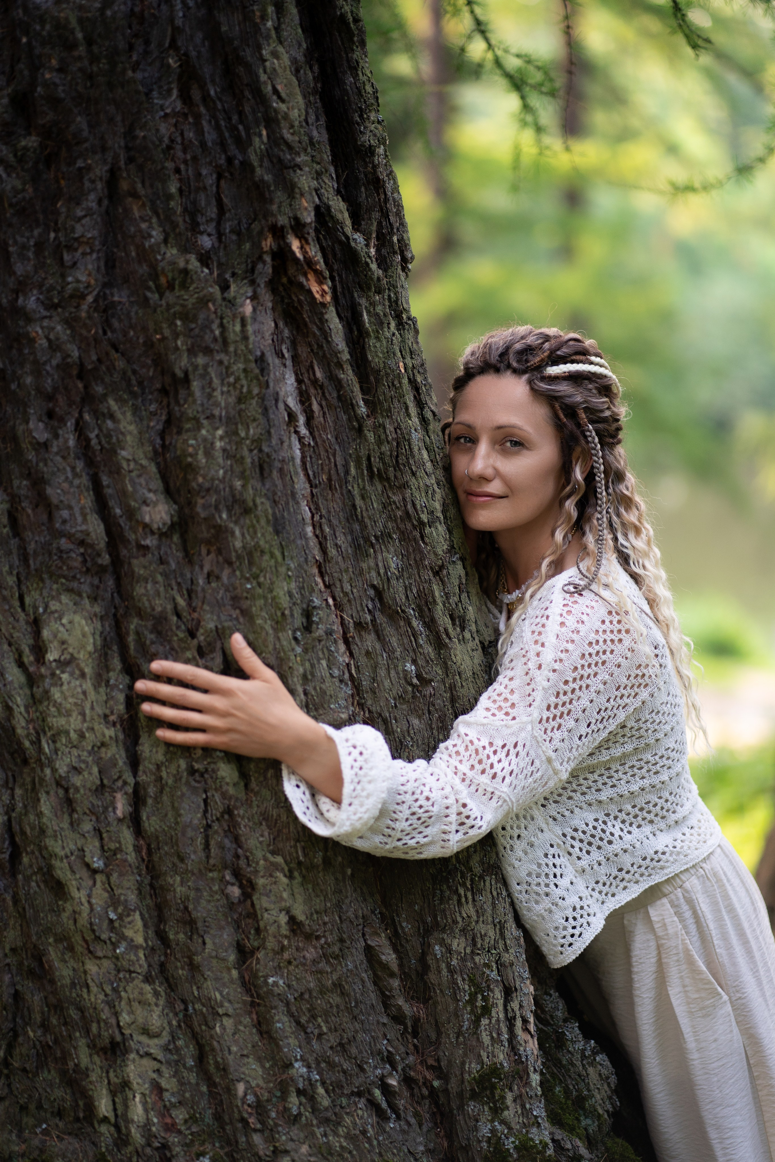 Анна —лесная нимфа. Фотограф Светлана Белоусова