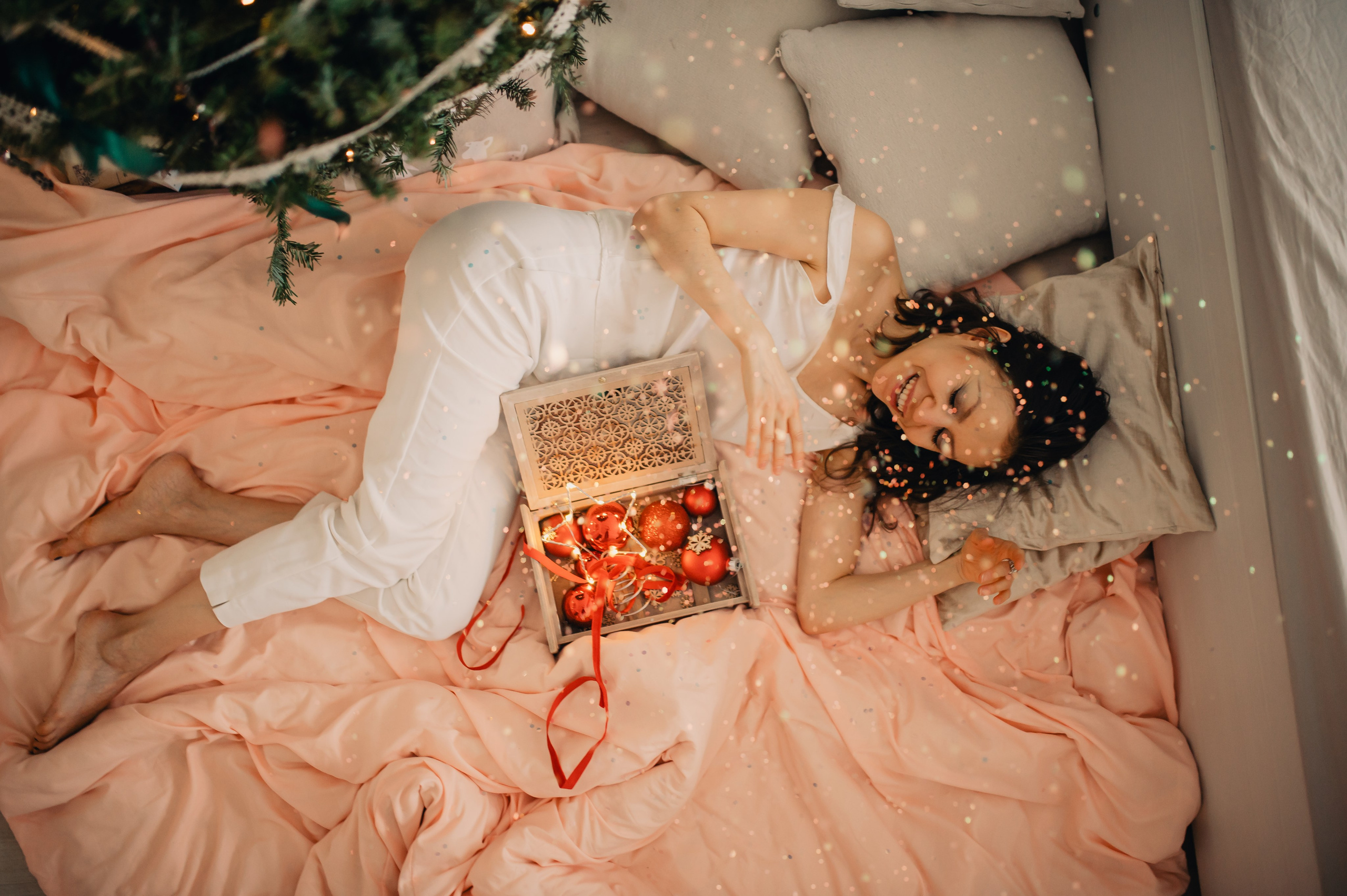 Новогодняя фотосессия. Свадебный и женский фотограф в Санкт-Петербурге Маргарита Колван