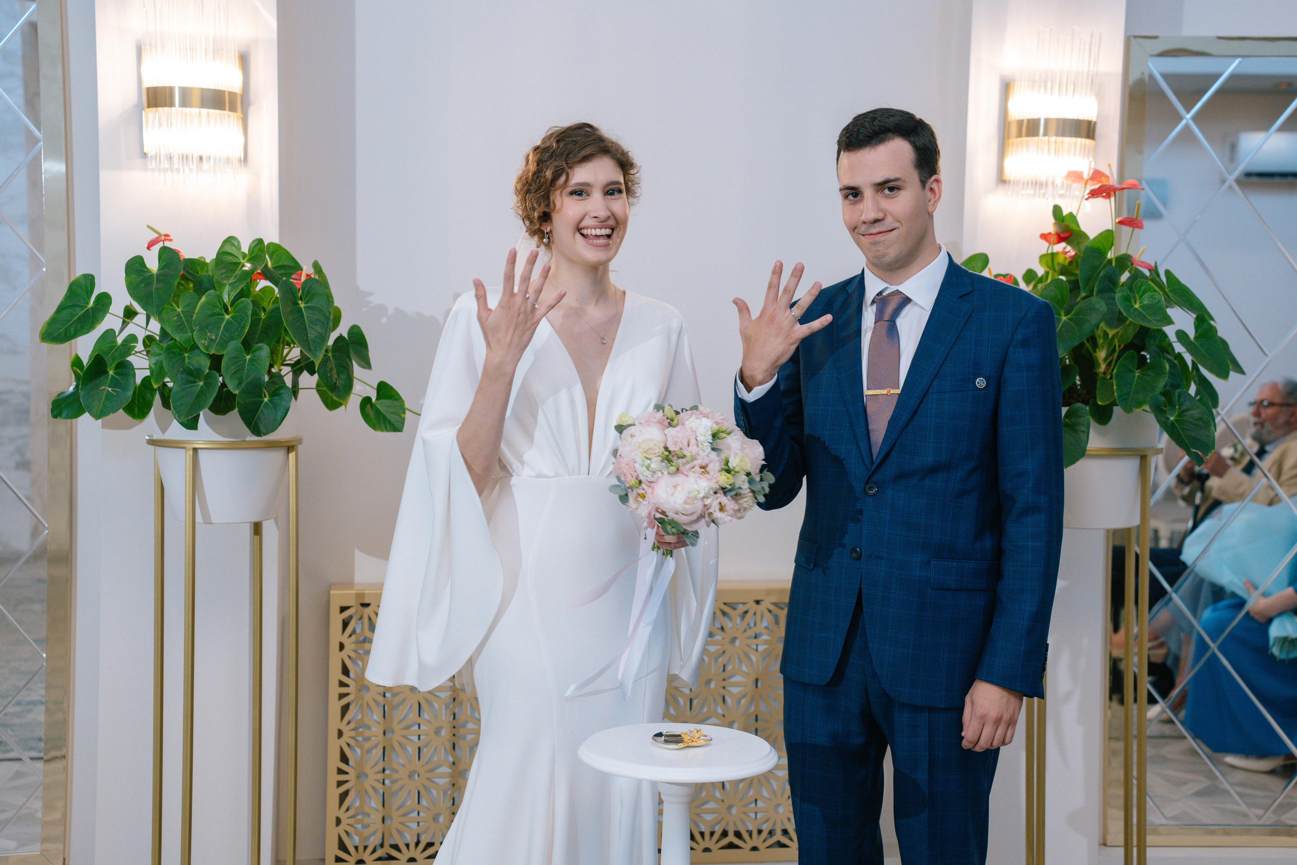 Свадебная фотосессия в Бутырском ЗАГС (Дворец Бракосочетания № 4)