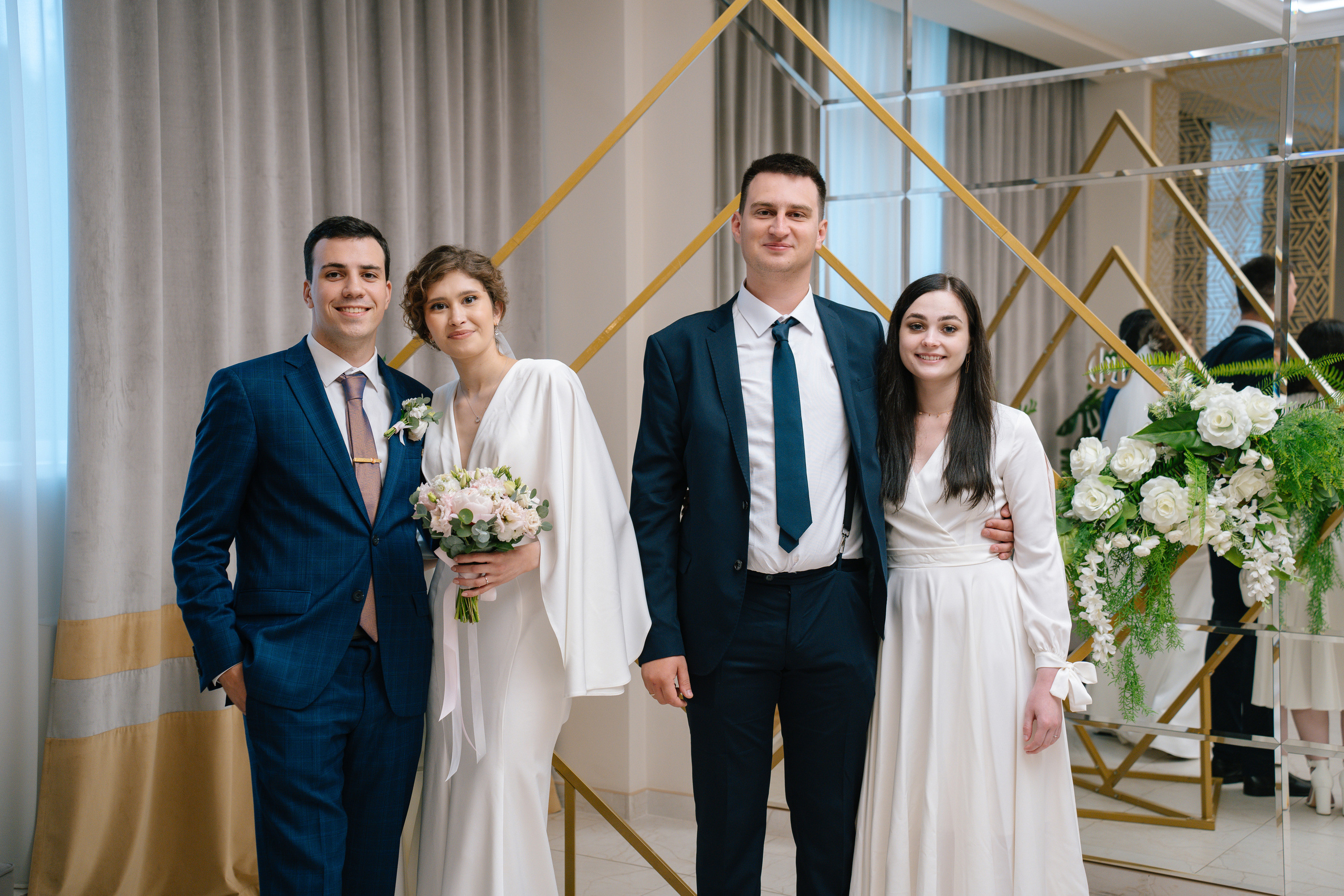 Свадебная фотосессия в Бутырском ЗАГС (Дворец Бракосочетания № 4)