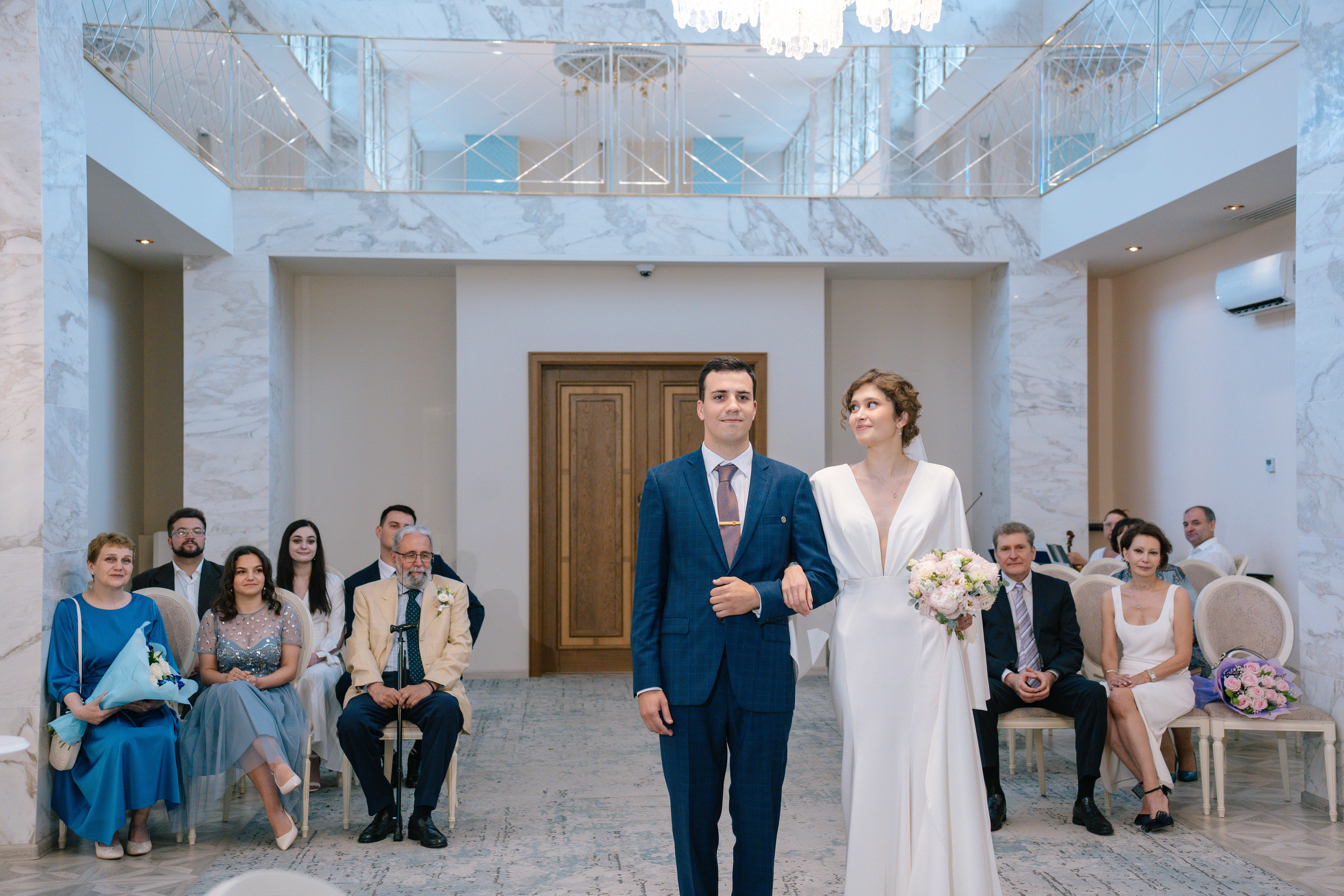 Свадебная фотосессия в Бутырском ЗАГС (Дворец Бракосочетания № 4)