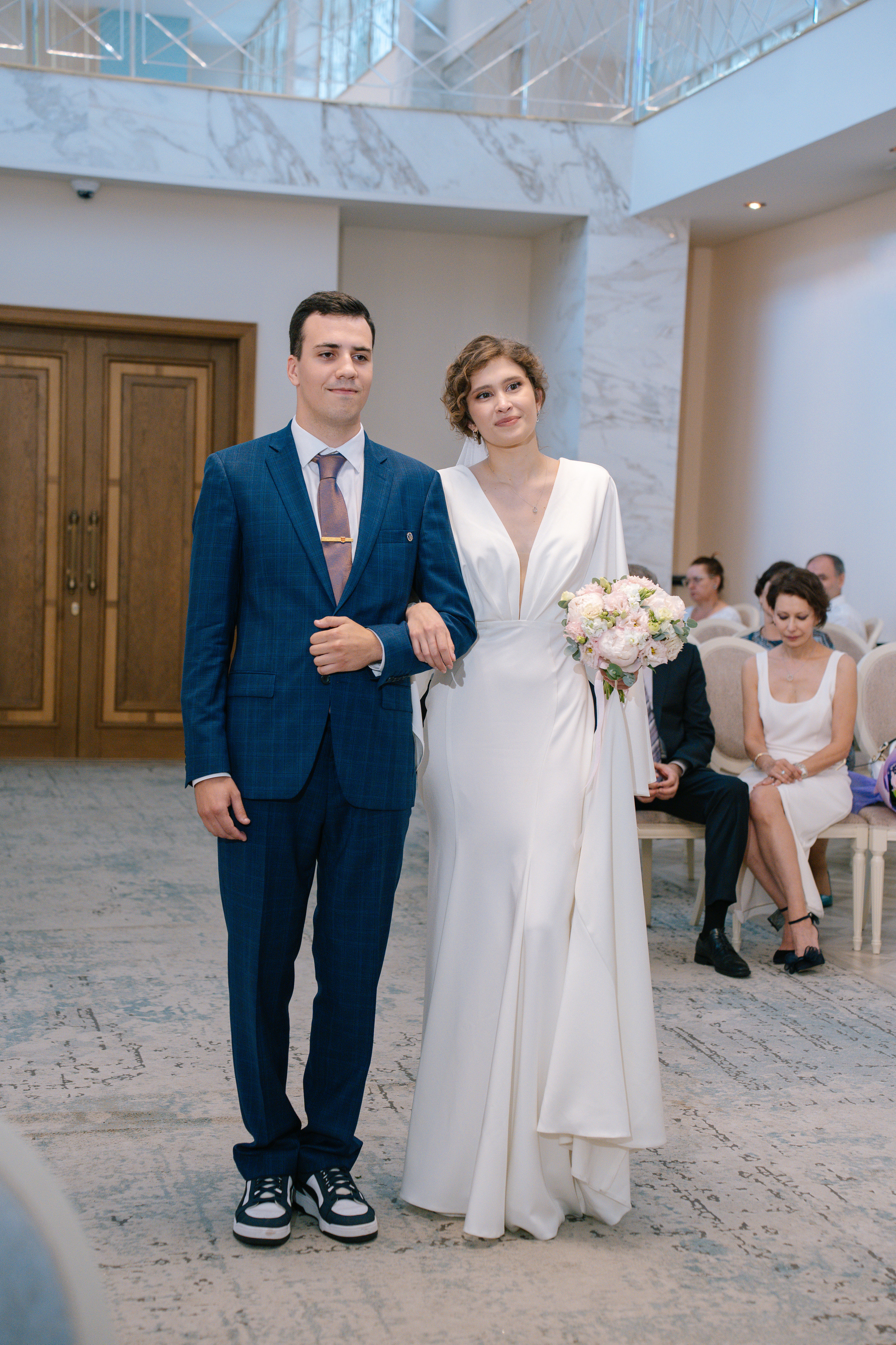 Свадебная фотосессия в Бутырском ЗАГС (Дворец Бракосочетания № 4)