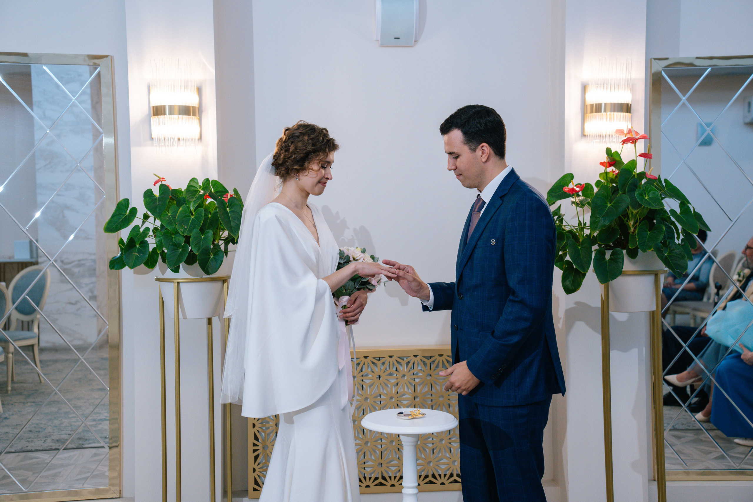 Свадебная фотосессия в Бутырском ЗАГС (Дворец Бракосочетания № 4)