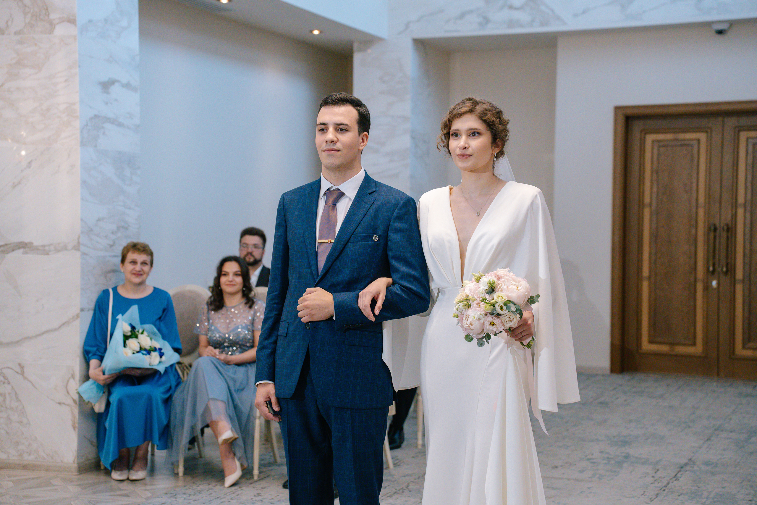 Свадебная фотосессия в Бутырском ЗАГС (Дворец Бракосочетания № 4)