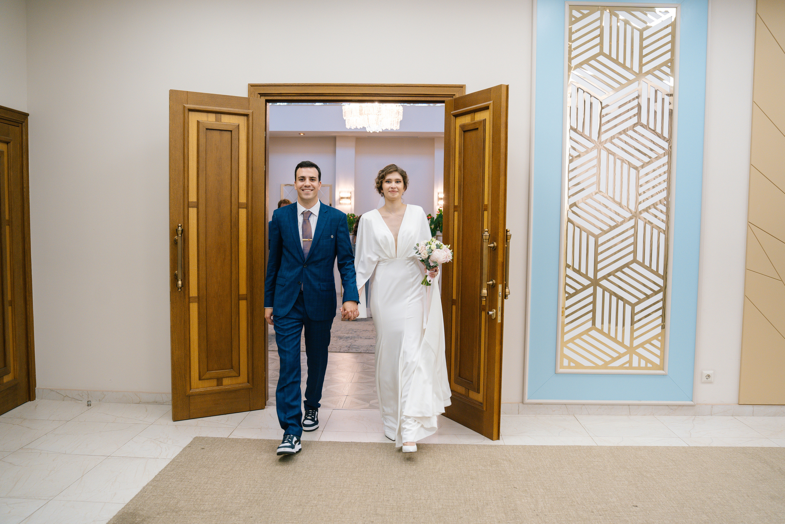 Свадебная фотосессия в Бутырском ЗАГС (Дворец Бракосочетания № 4)