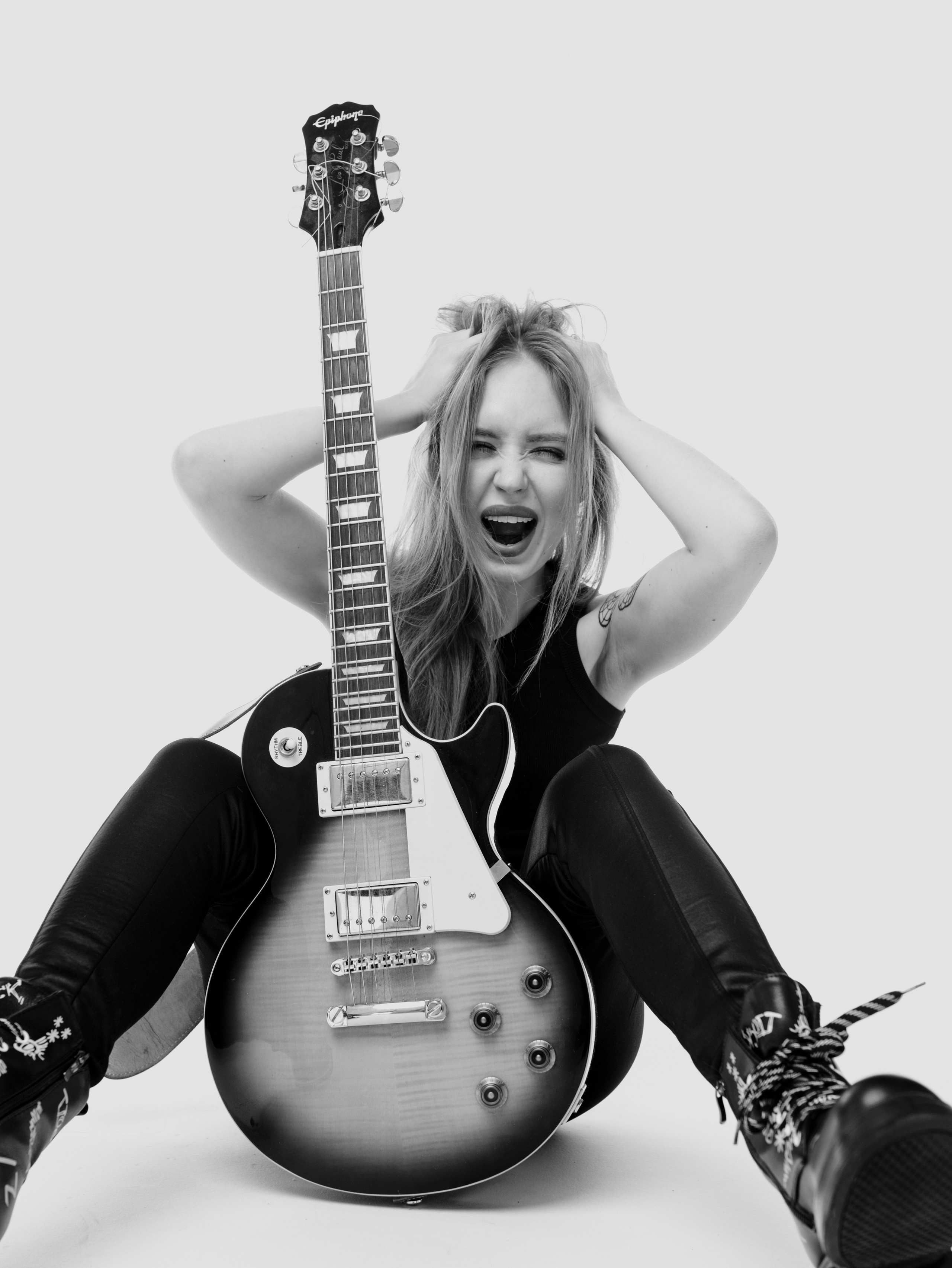 Женская фотосессия в студии. Маруся Машкова • Фотограф в Москве