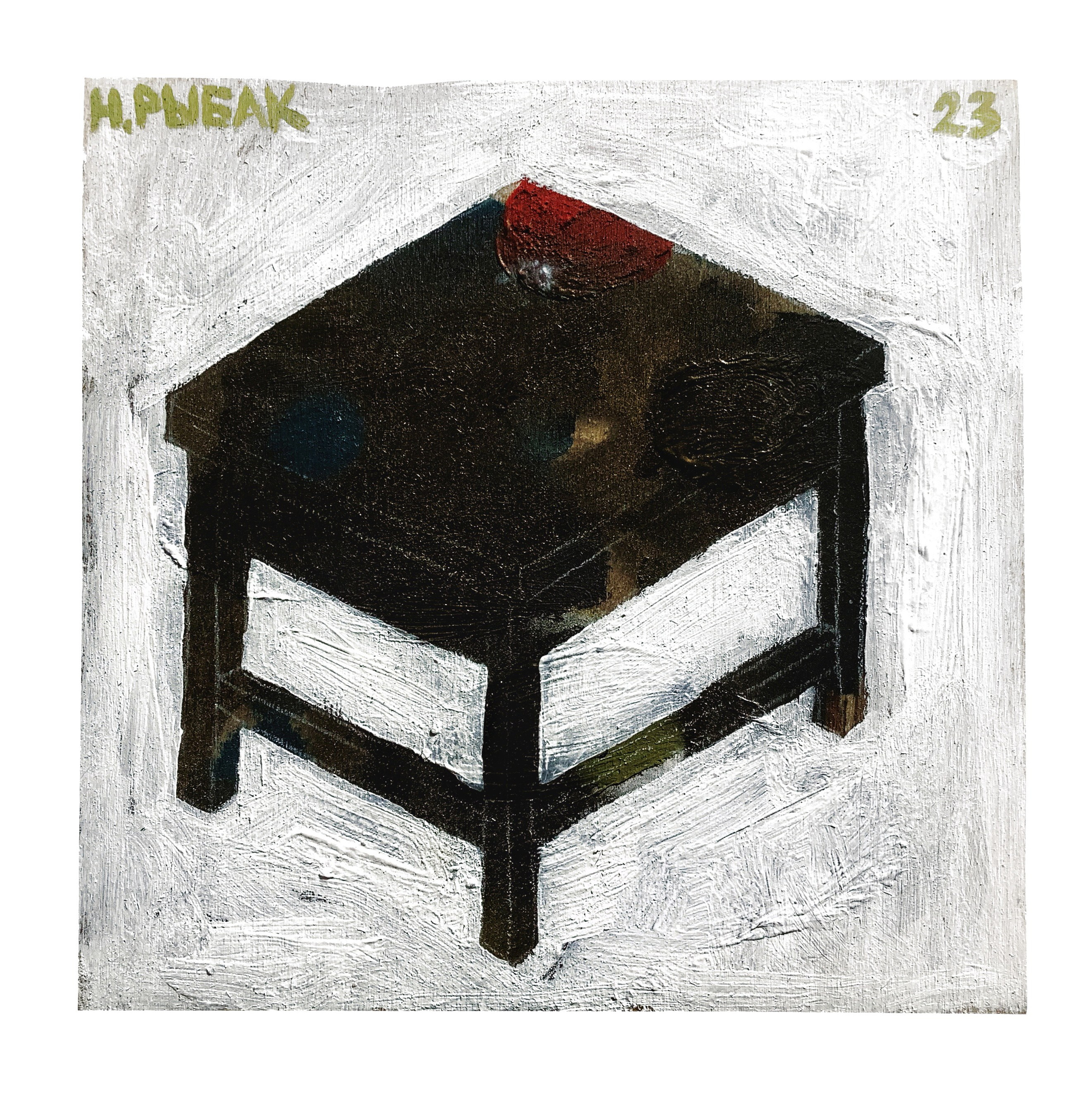 Табуретки на палитрах. Художник Рыбак Николай