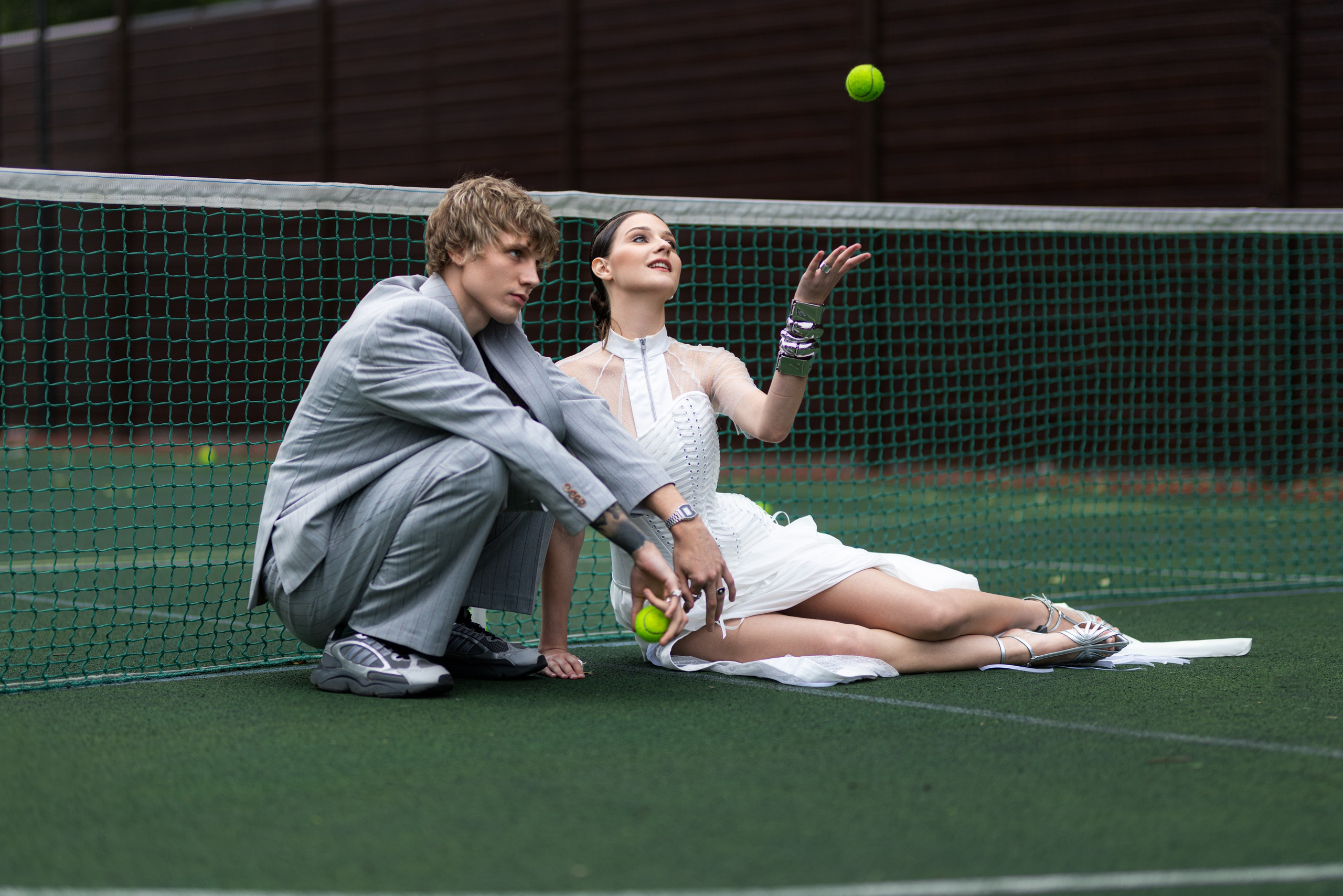 Александр и Эля. Теннис и свадьба. Почему бы и нет?. Дмитрий Шульгин, портретный фотограф в Воронеже