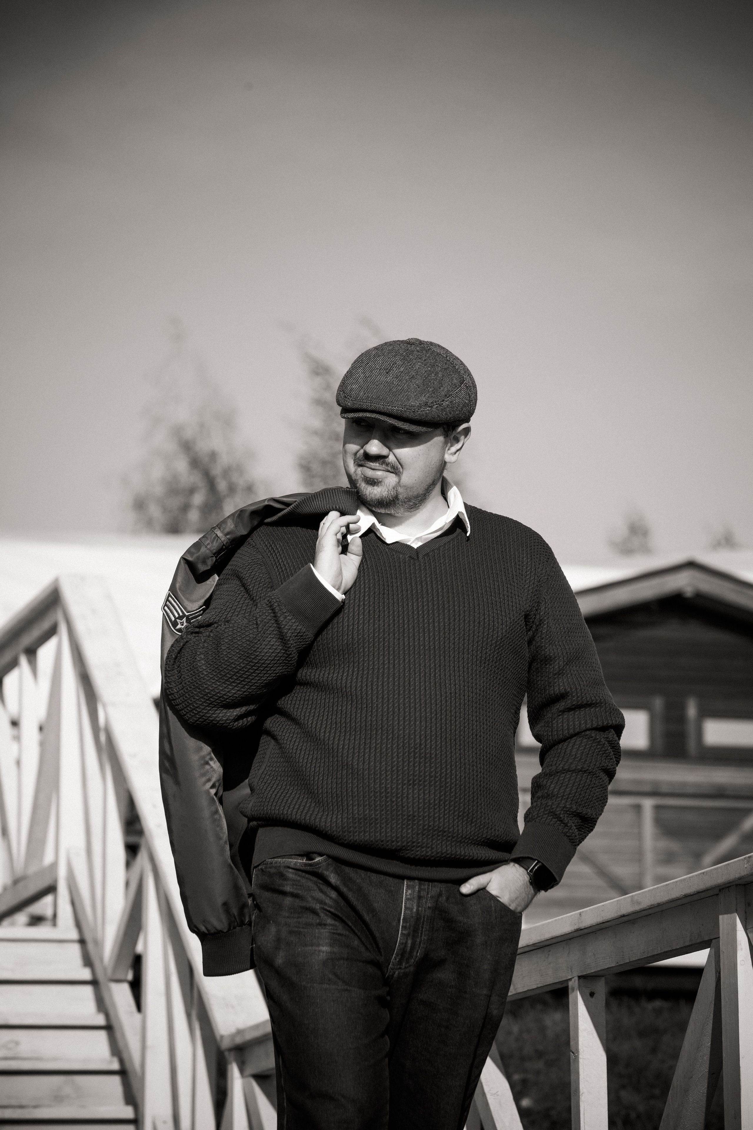 Мужской портрет. Уличная фотосессия. Свадебный и семейный фотограф в Москве и Подмосковье Лариса Козлова