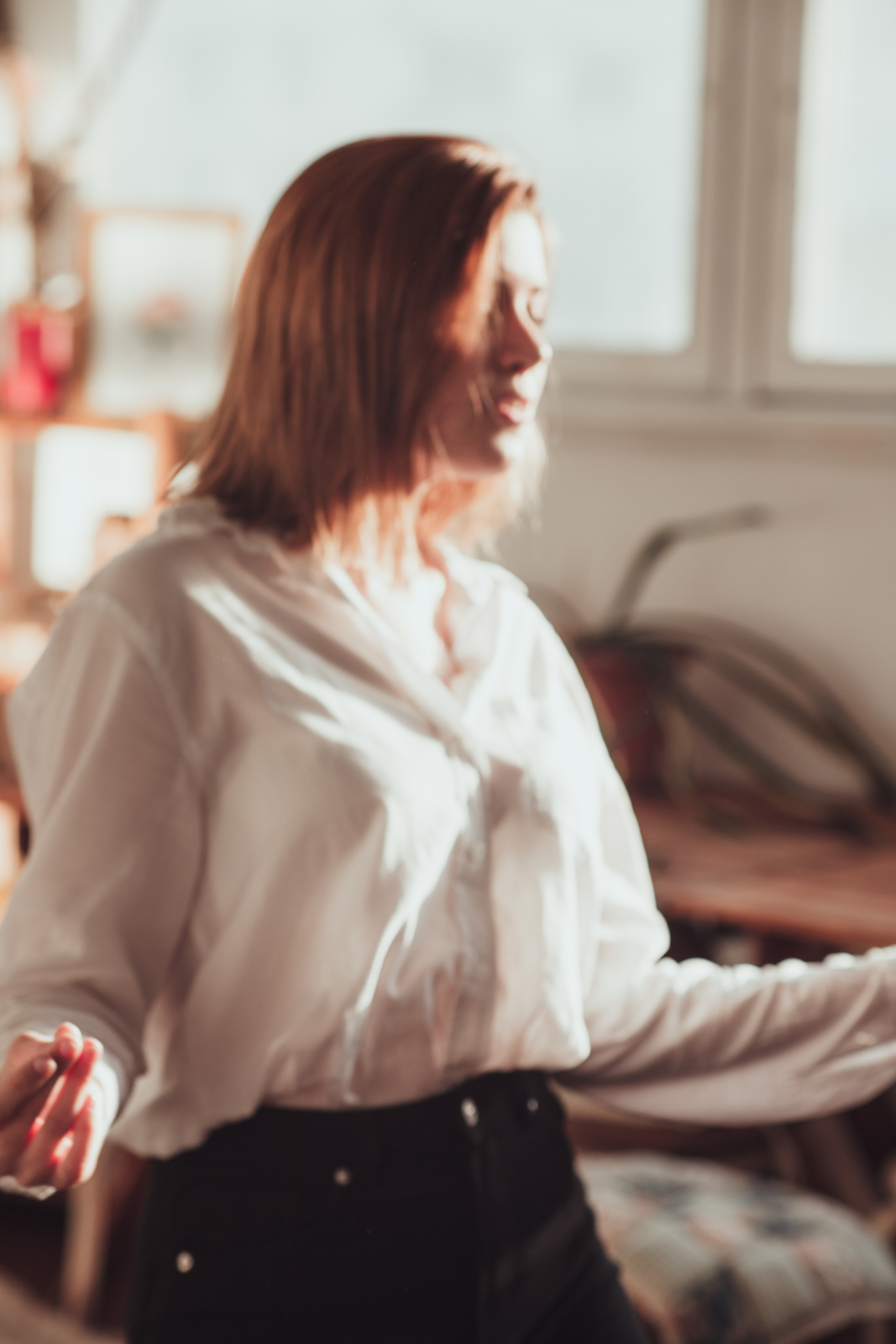 Женский портрет в студии. Портретный фотограф в Москве Анна Бобрик