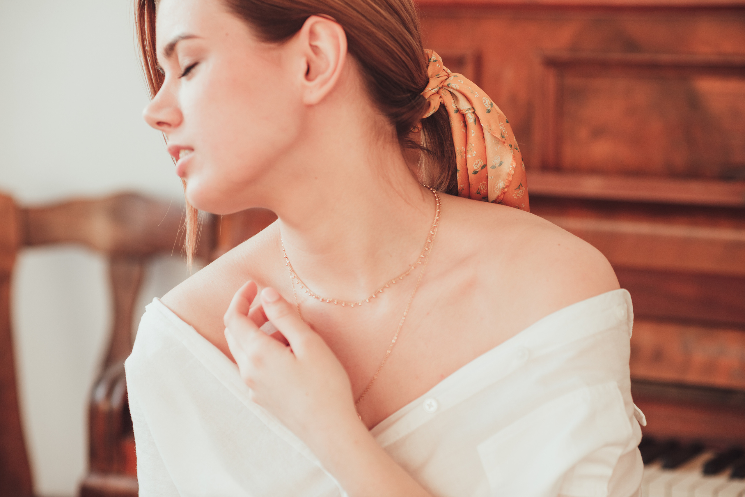 Женский портрет в студии. Портретный фотограф в Москве Анна Бобрик